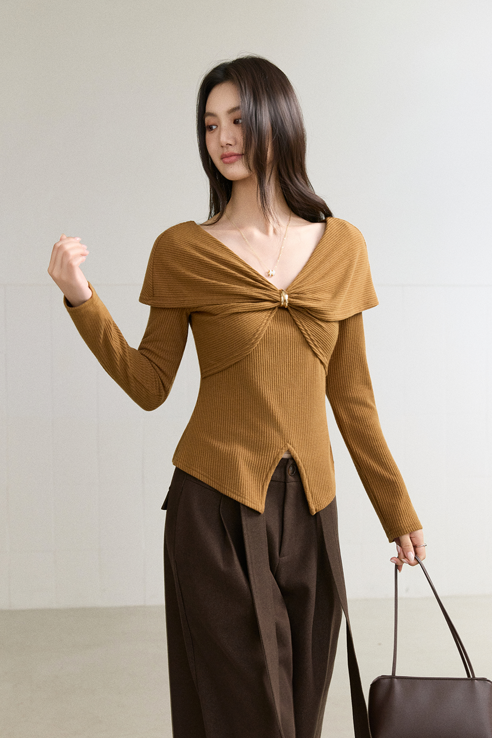 Knit Shirt for Women MISHOW