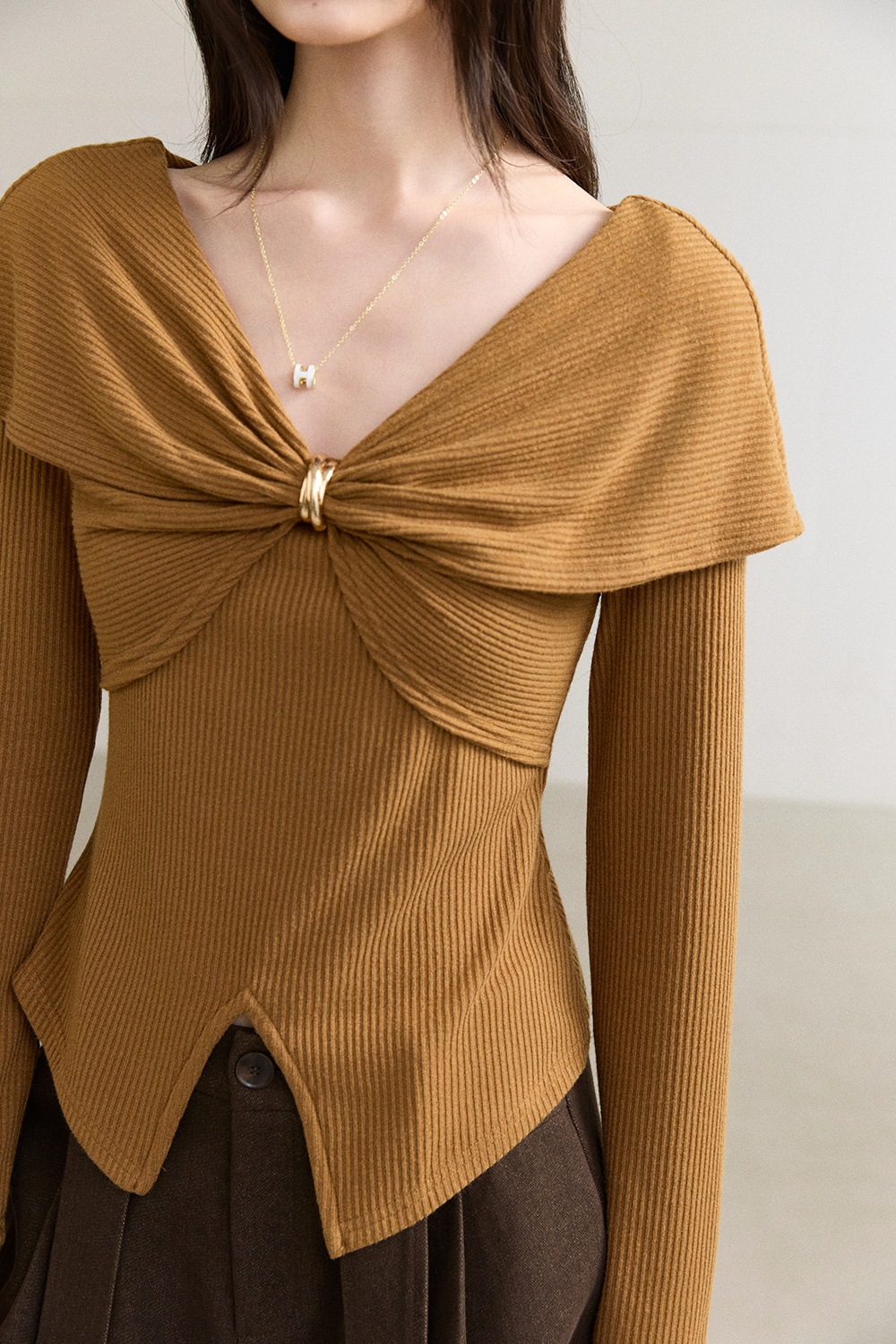 Knit Shirt for Women MISHOW