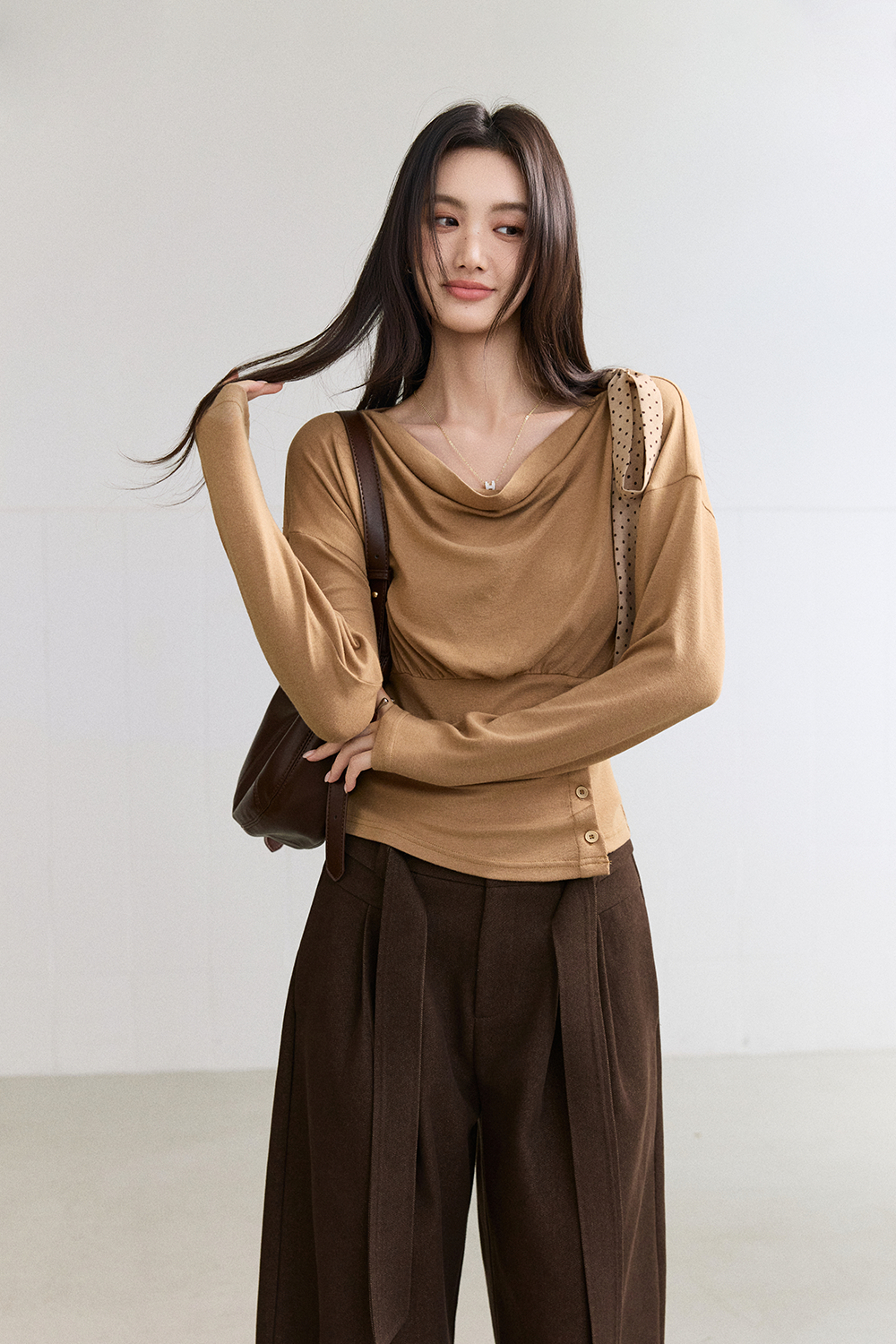 Long Sleeve T-shirt for Women MISHOW