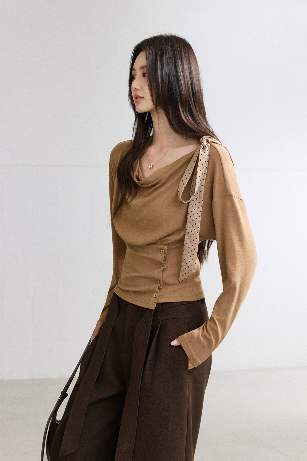 Long Sleeve T-shirt for Women MISHOW