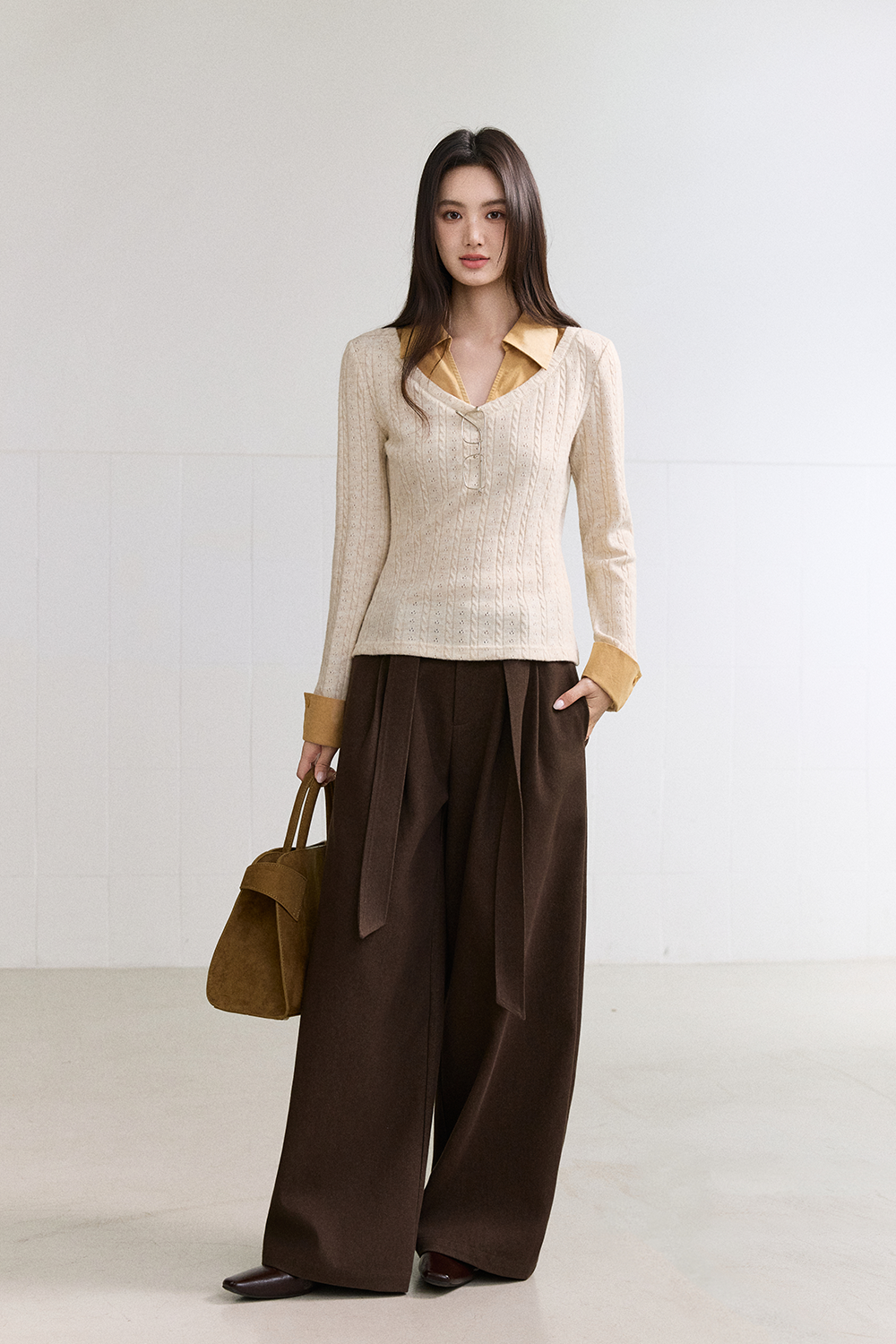 Knit Shirt for Women MISHOW