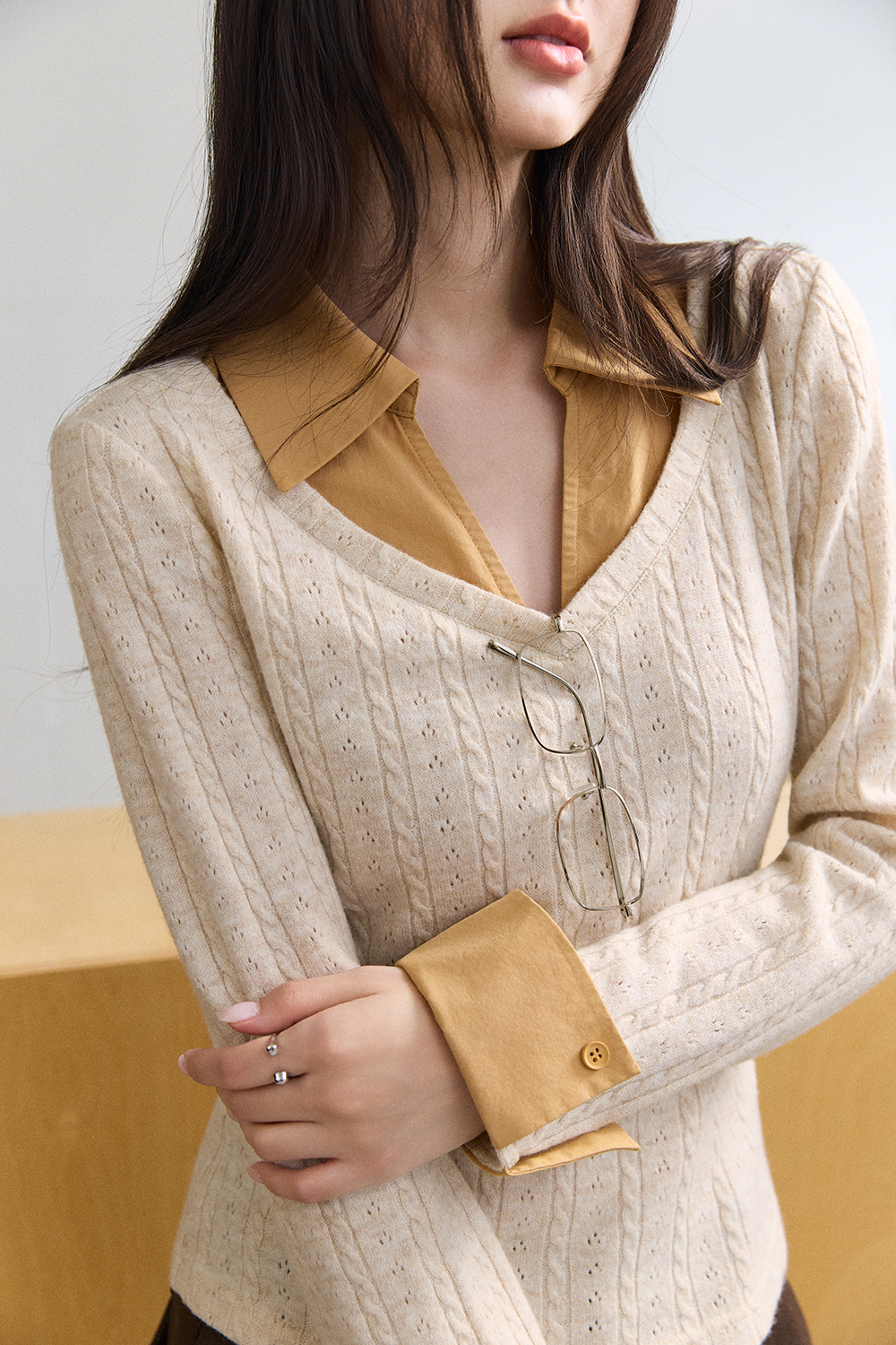 Knit Shirt for Women MISHOW