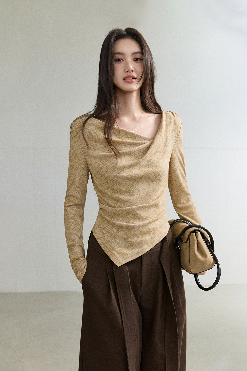 Long Sleeve T-shirt for Women MISHOW