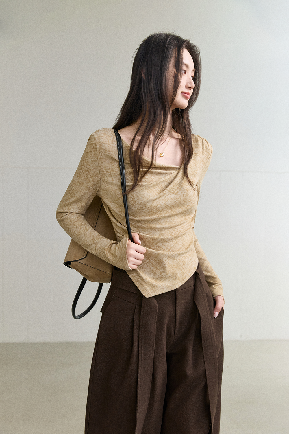Long Sleeve T-shirt for Women MISHOW