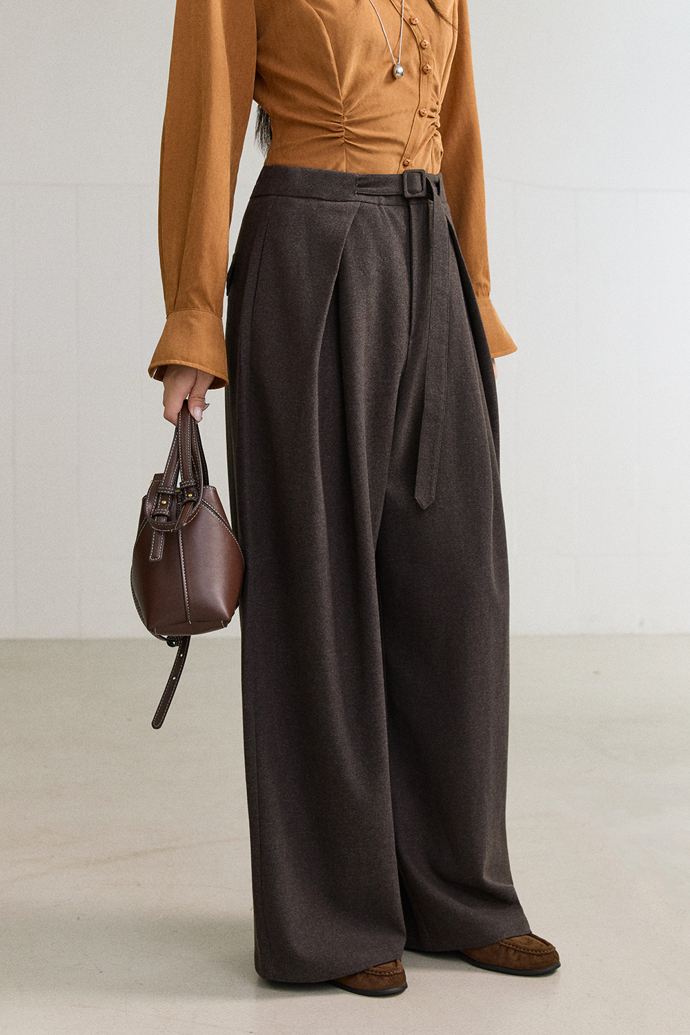 Wide-leg Pants for Women MISHOW