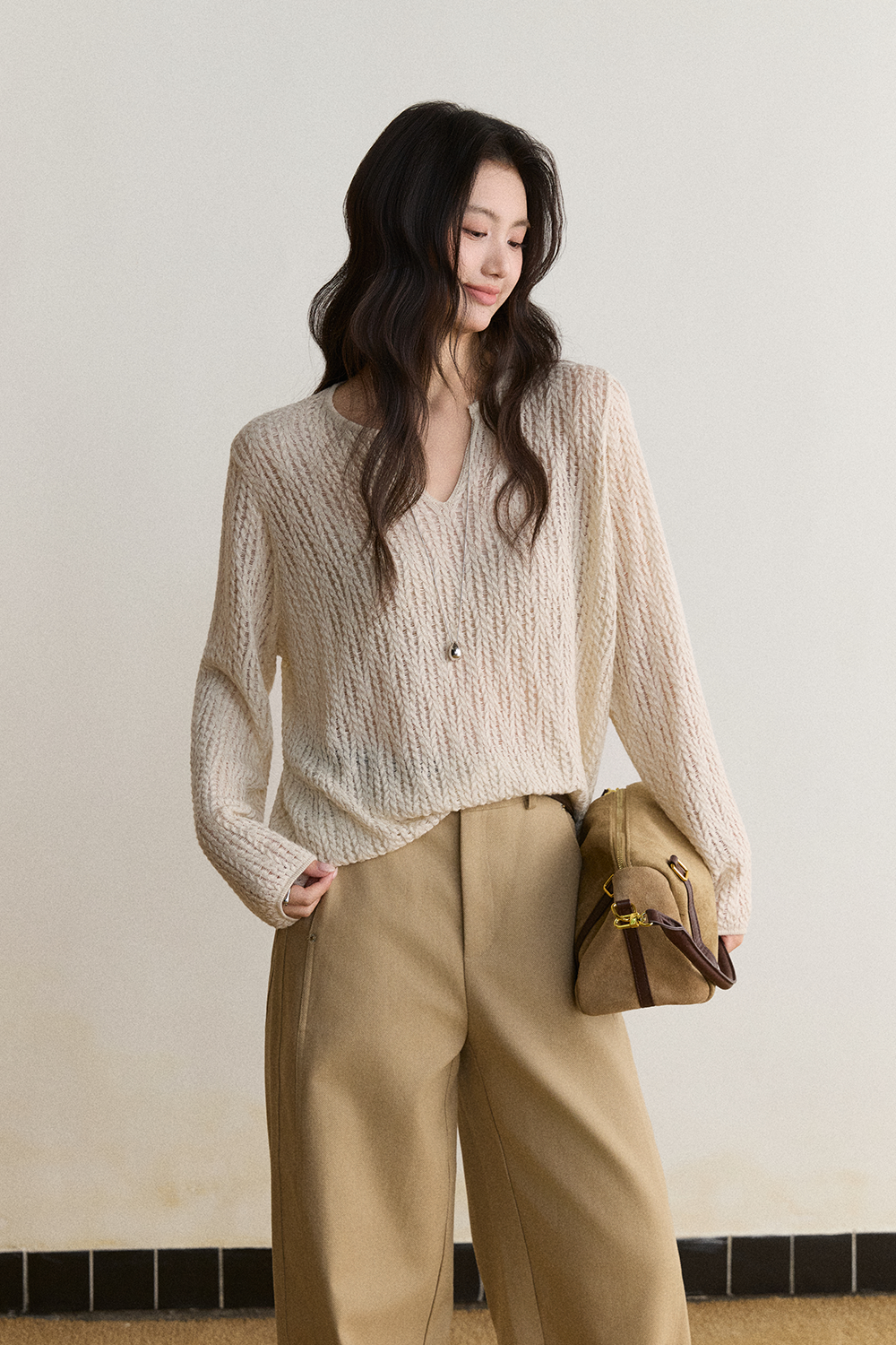 Knit Shirt for Women MISHOW