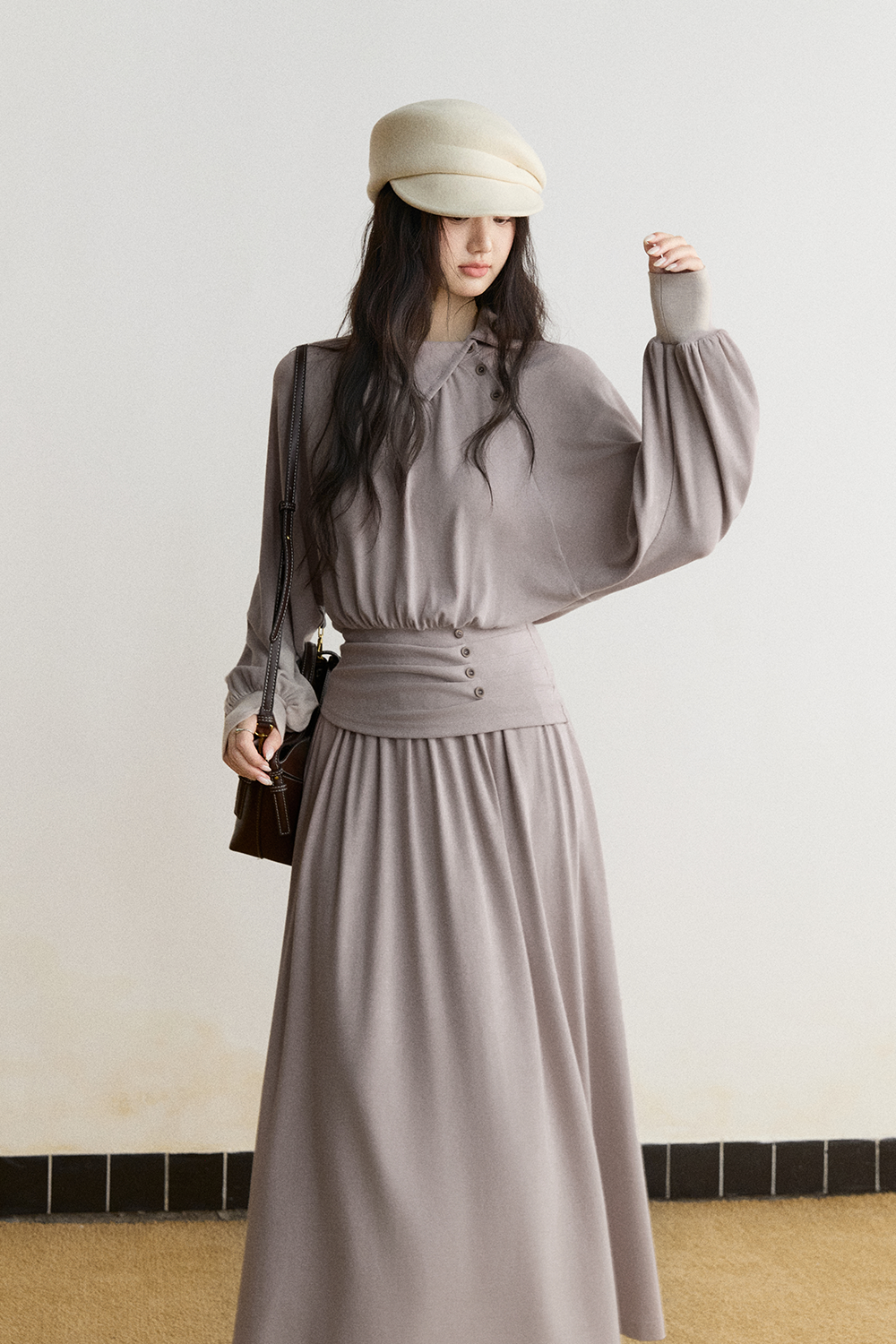 Blouse and Skirt Set MISHOW
