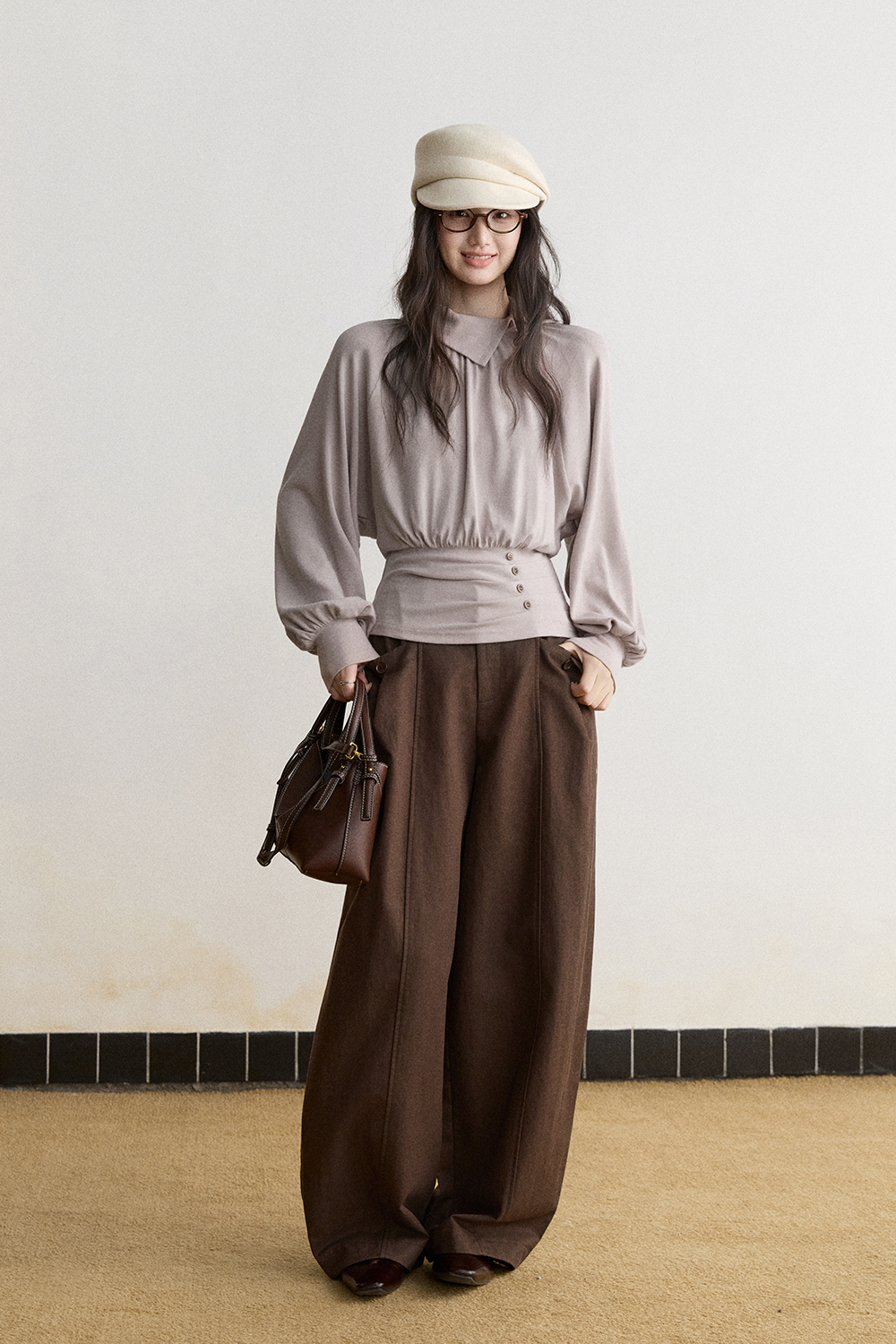 Blouse and Skirt Set MISHOW