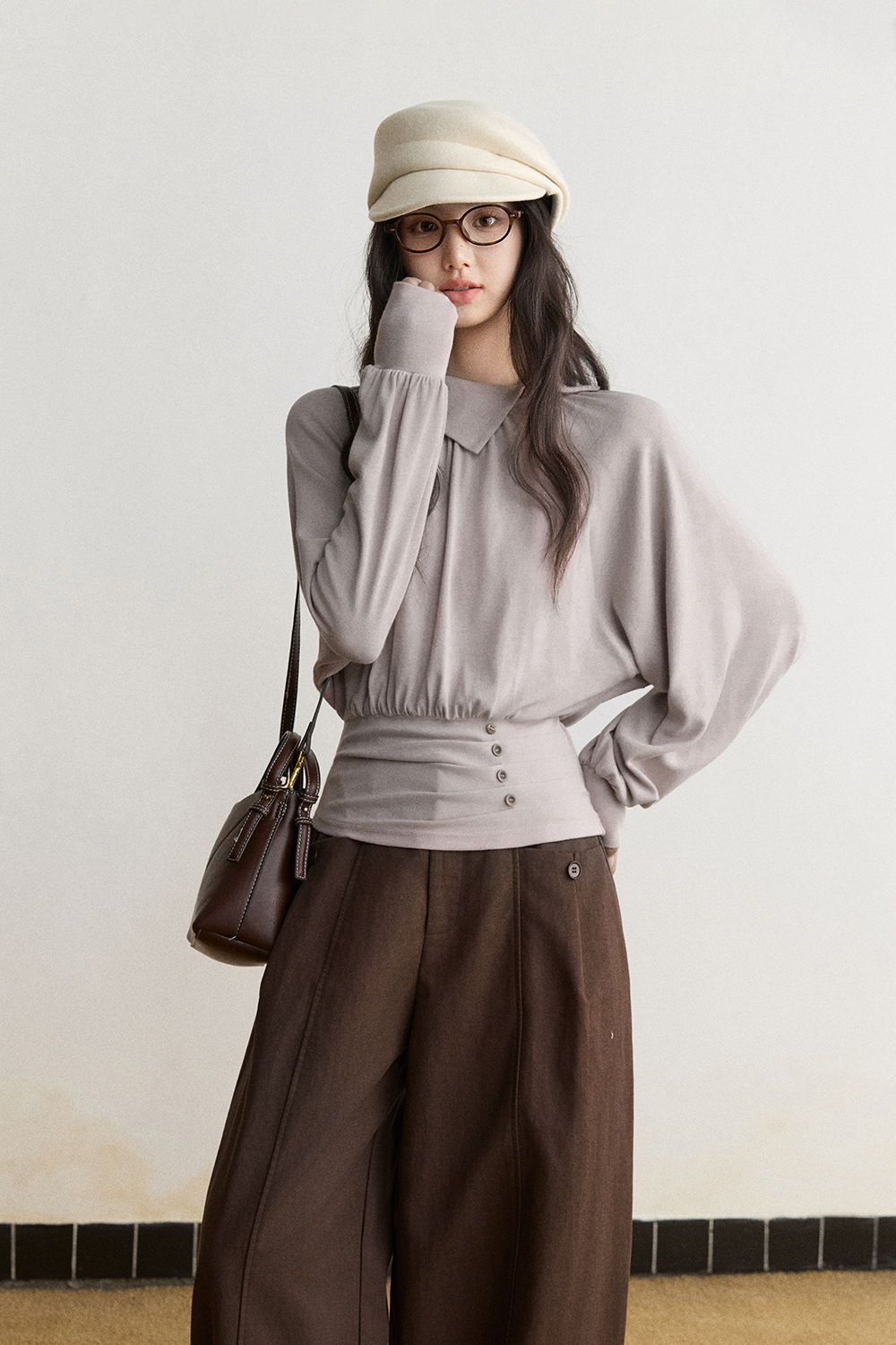 Blouse and Skirt Set MISHOW