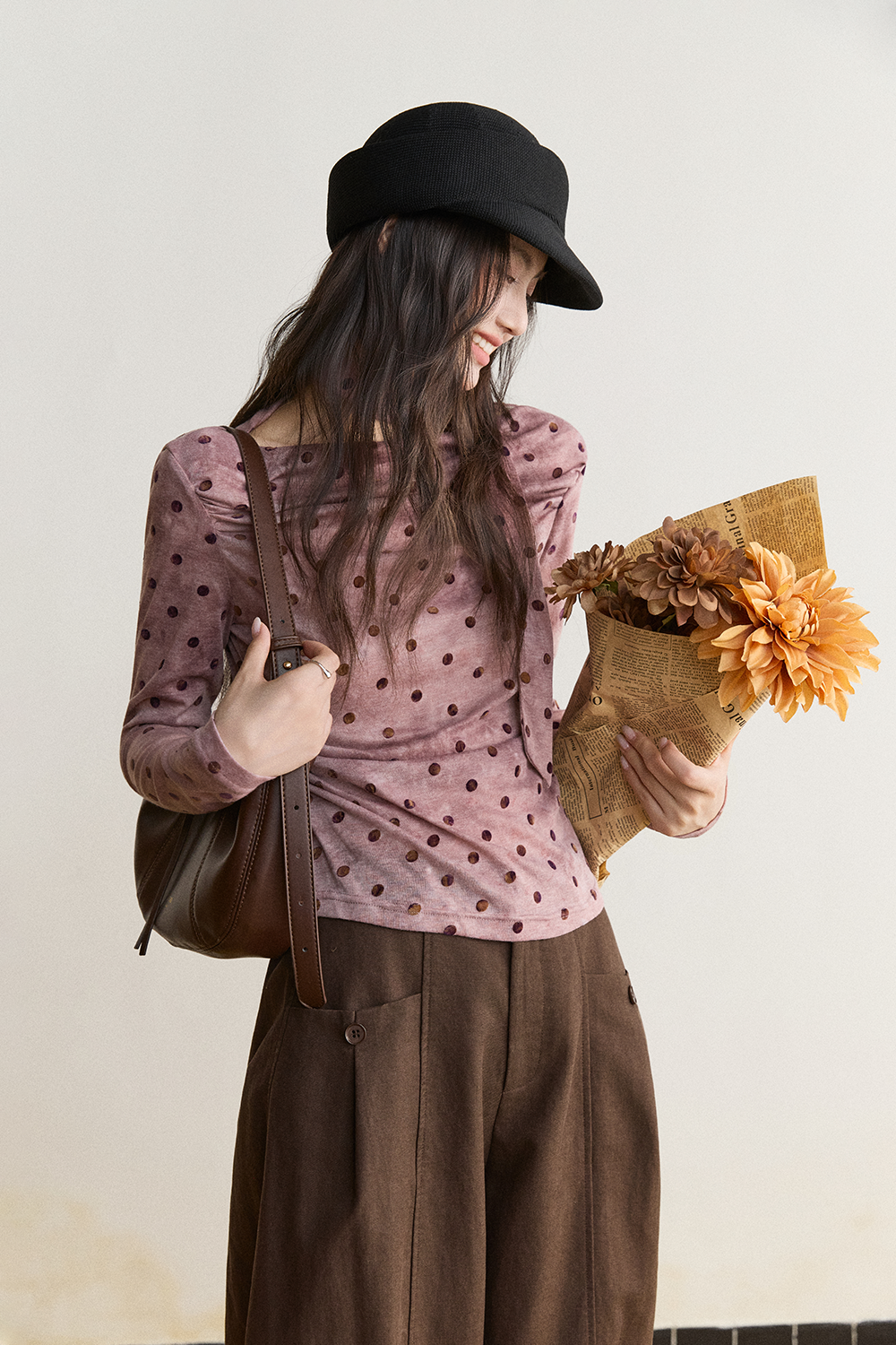 Long Sleeve T-shirt for Women MISHOW