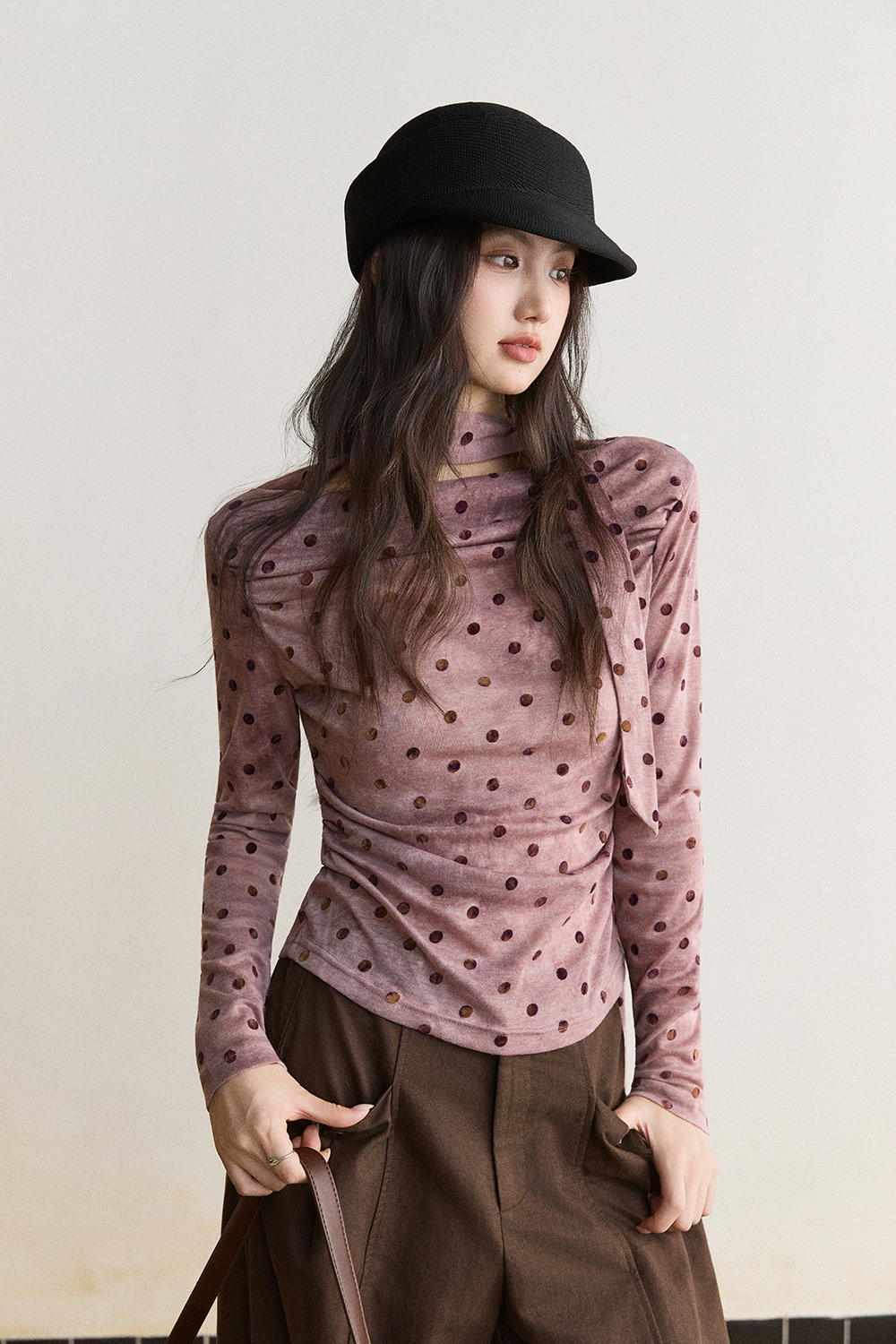 Long Sleeve T-shirt for Women MISHOW