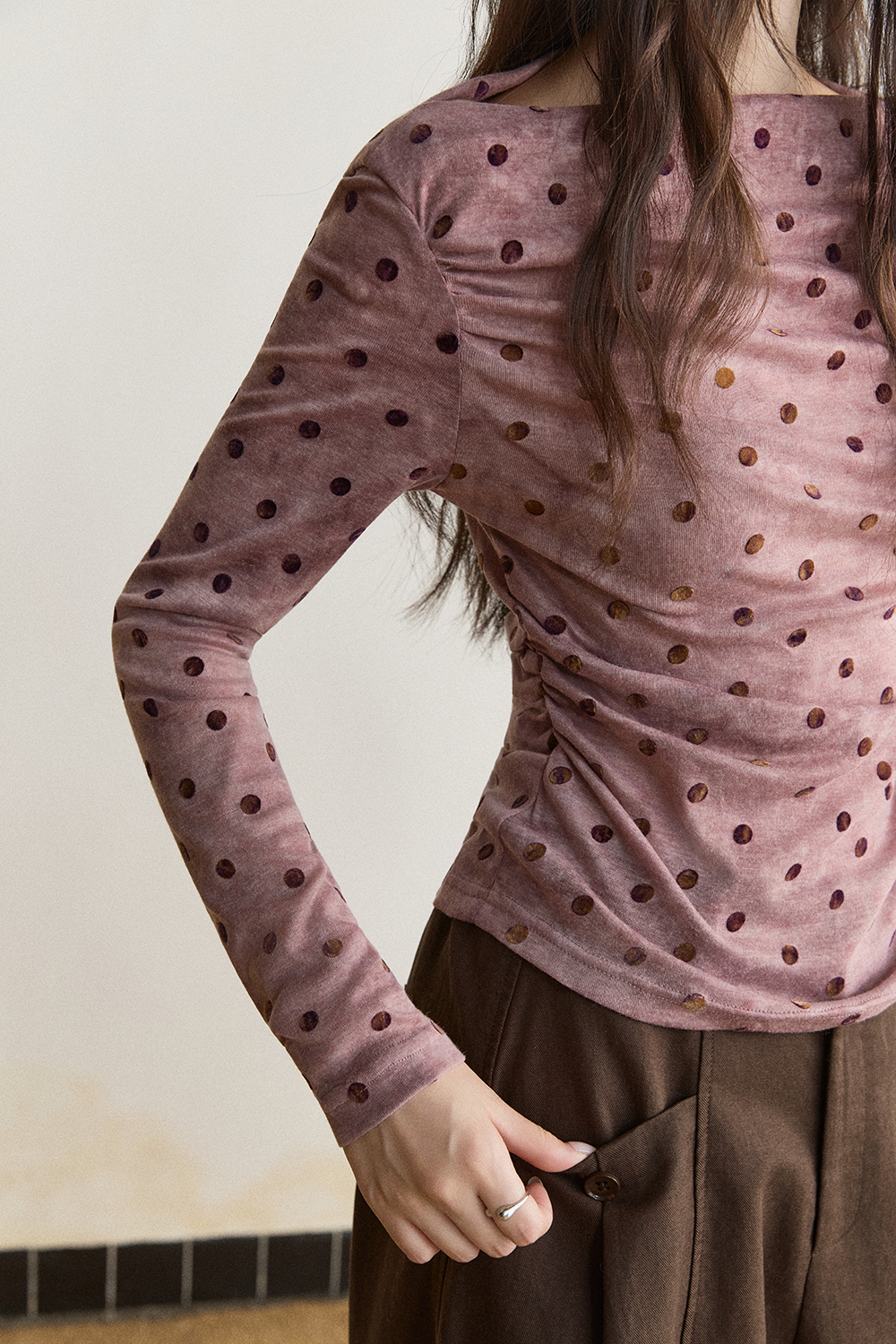 Long Sleeve T-shirt for Women MISHOW