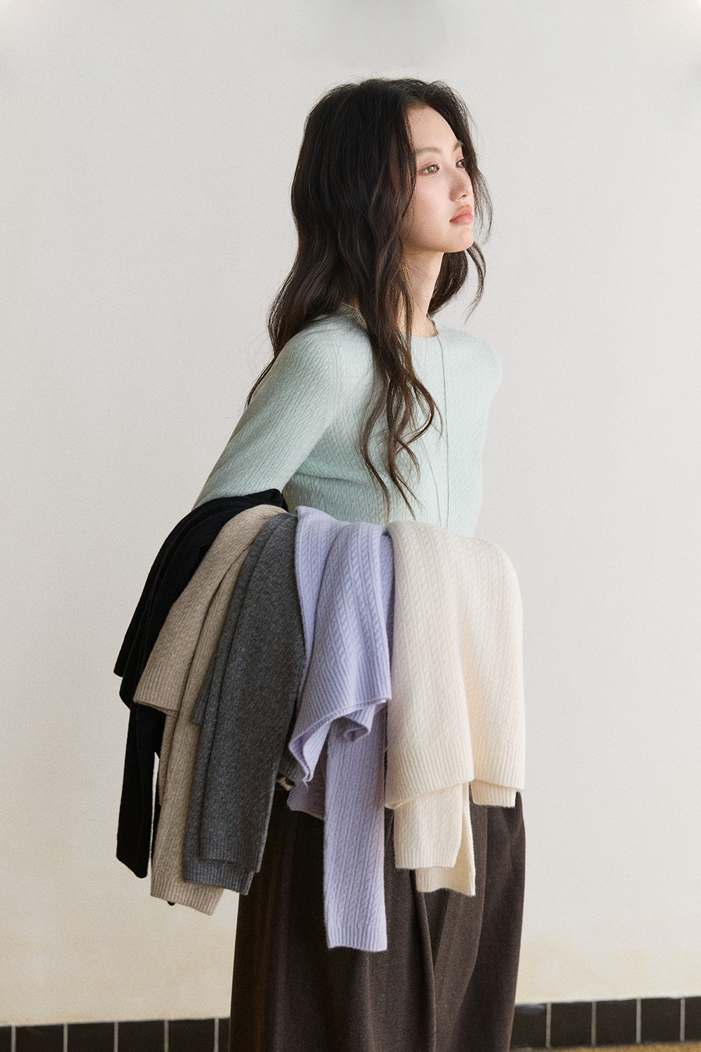 Knit Shirt for Women MISHOW