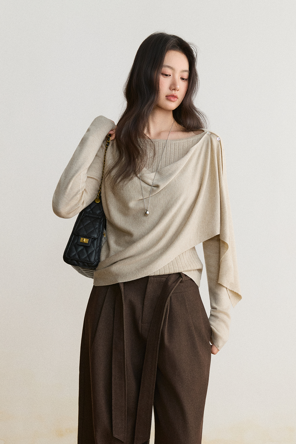 Knit Shirt for Women MISHOW