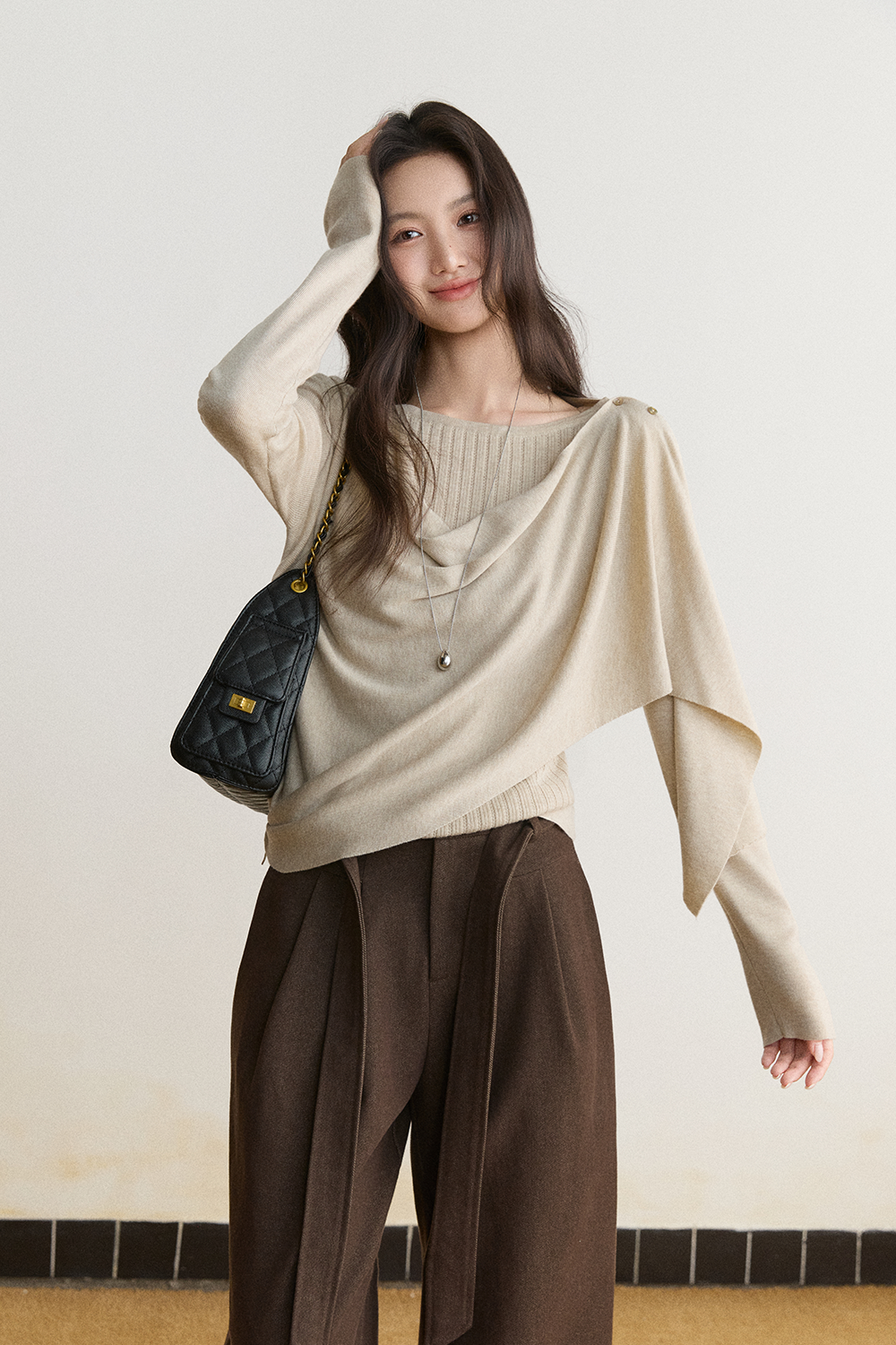 Knit Shirt for Women MISHOW