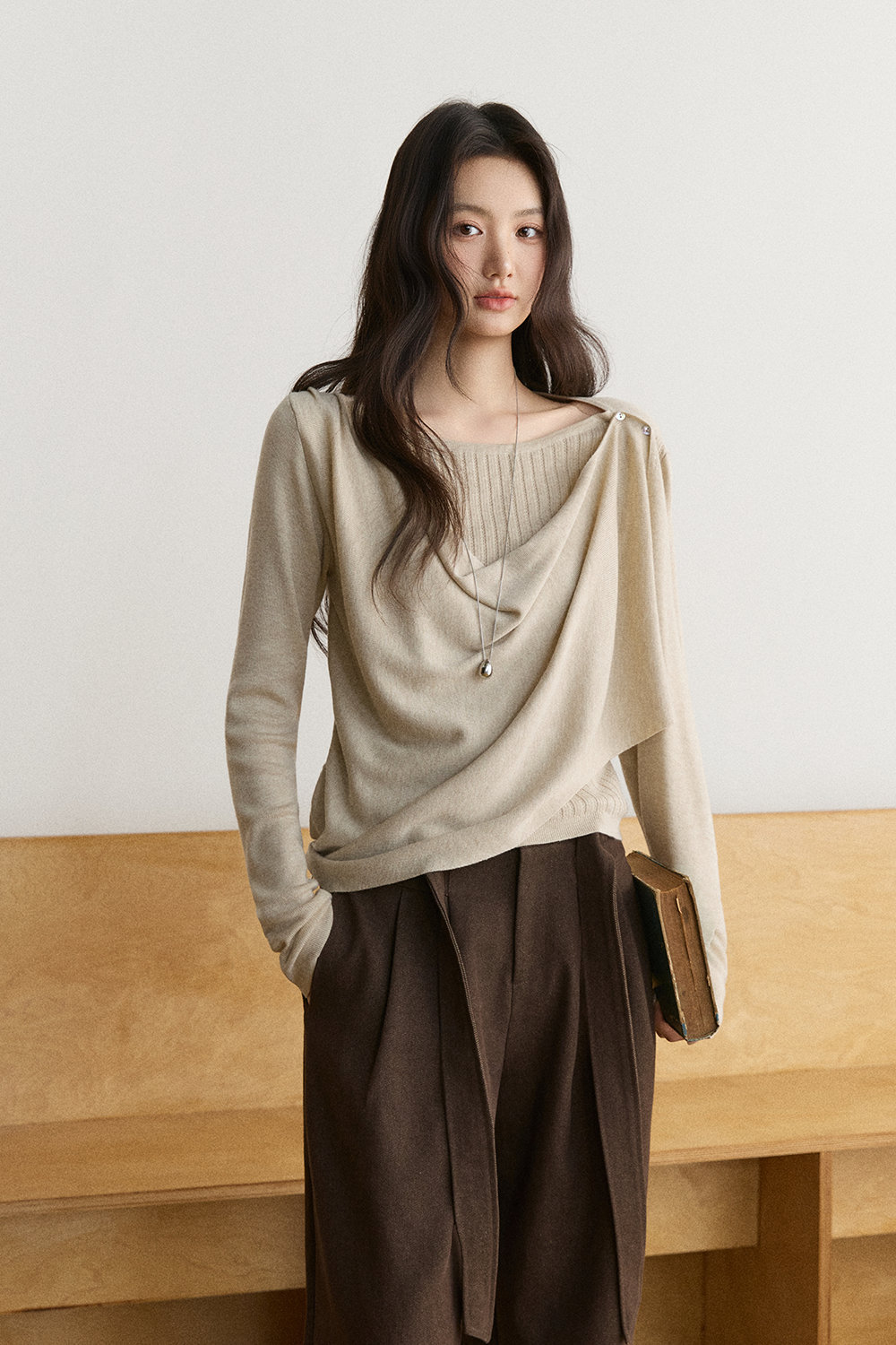 Knit Shirt for Women MISHOW
