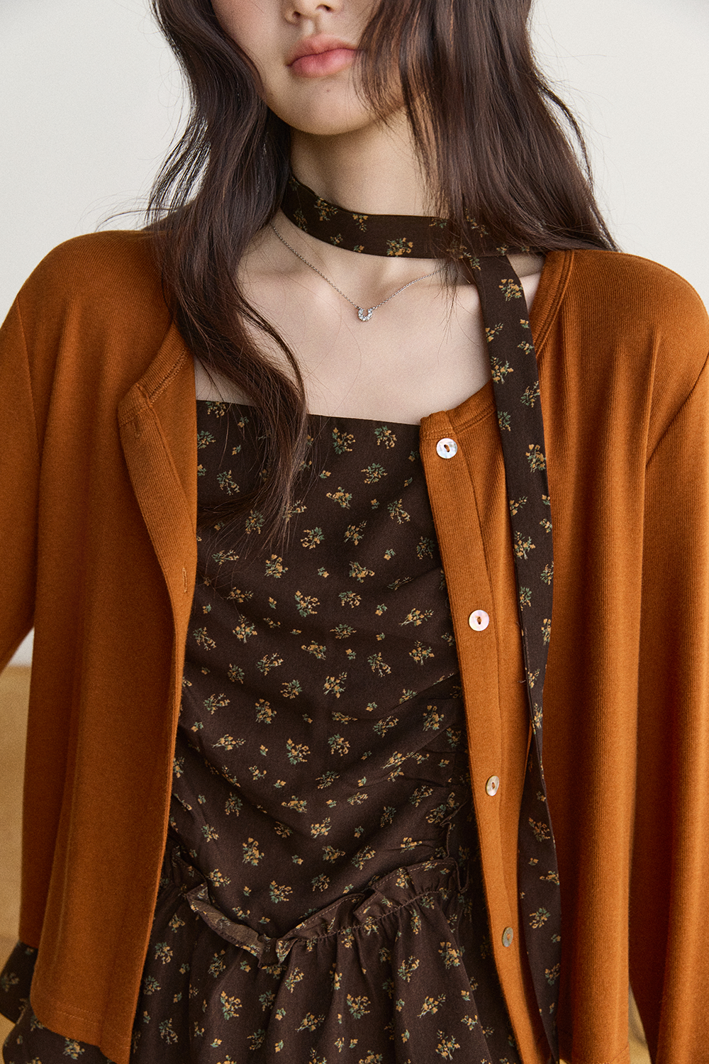 Knit Shirt+Camisole for Women MISHOW