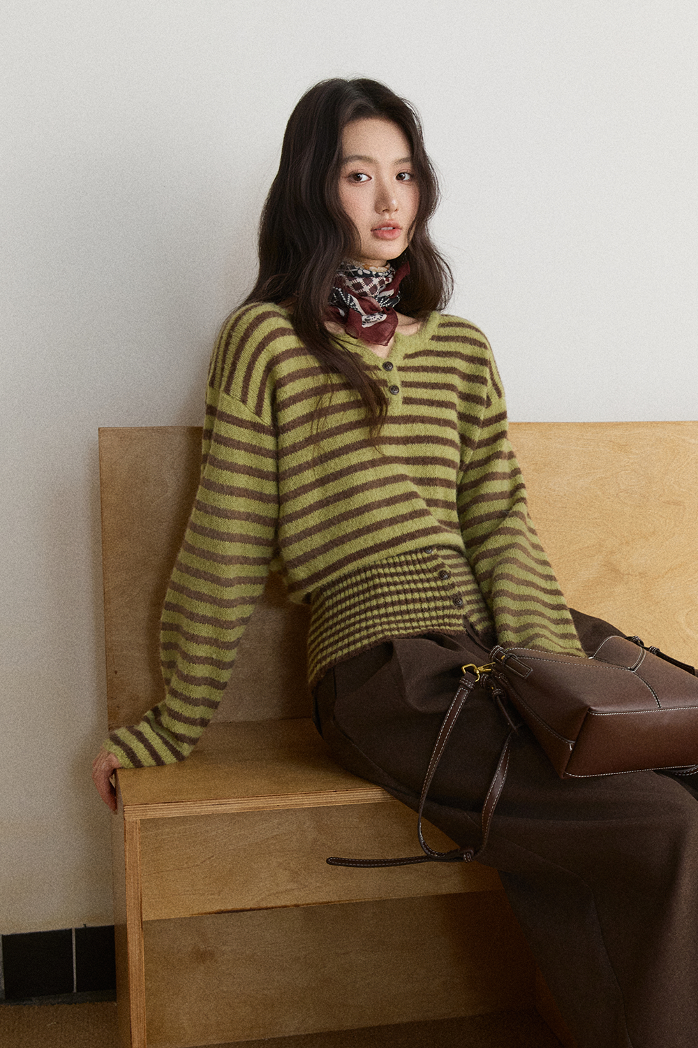 Knit Shirt for Women MISHOW