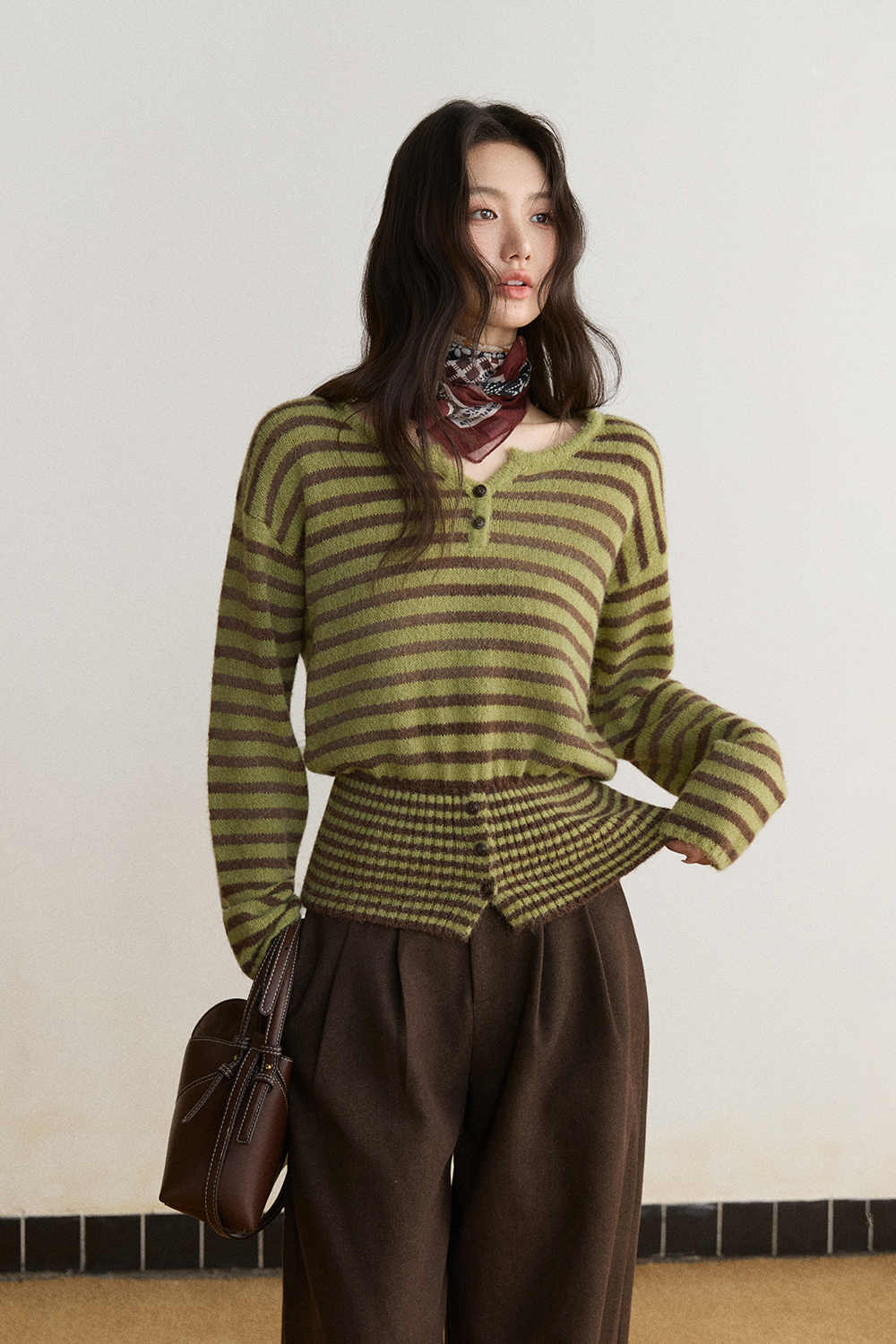 Knit Shirt for Women MISHOW
