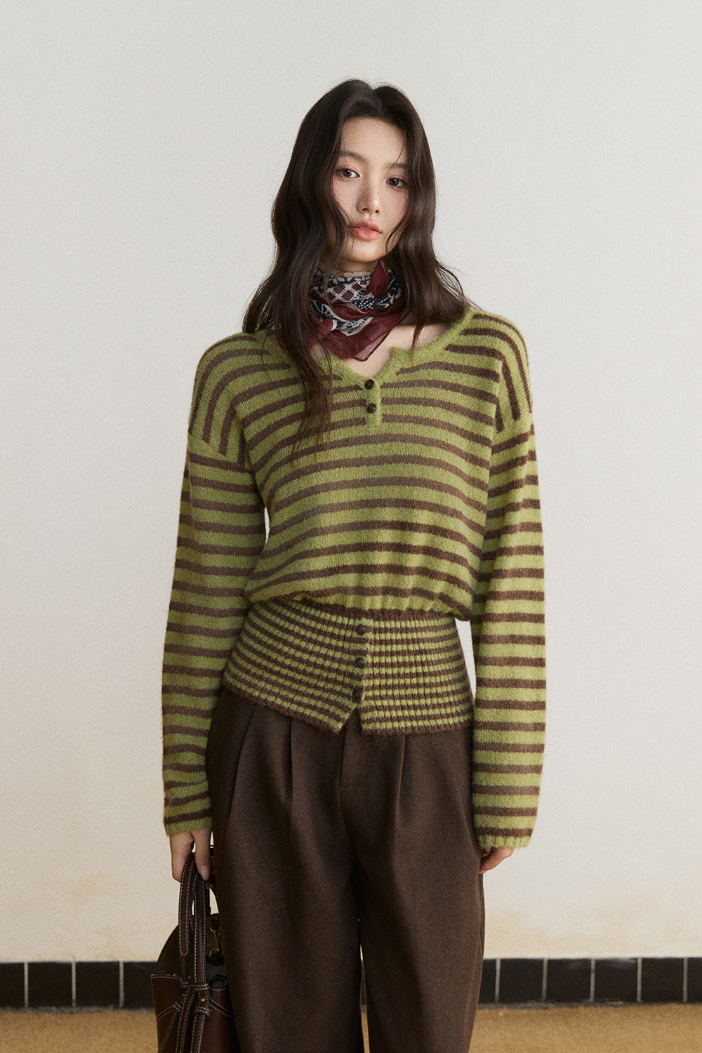 Knit Shirt for Women MISHOW
