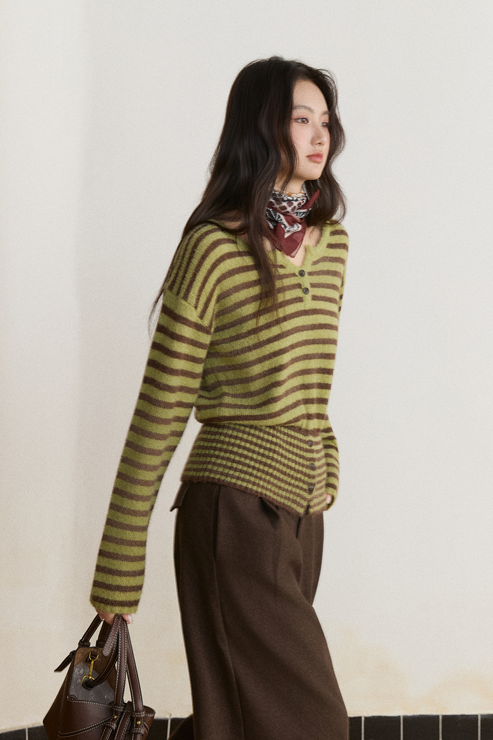 Knit Shirt for Women MISHOW