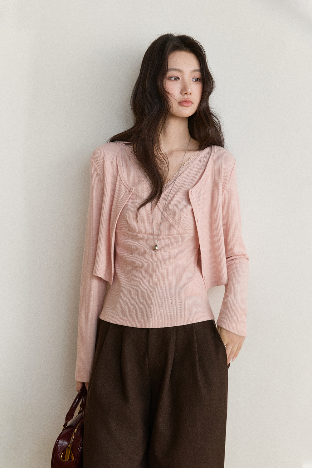 Cardigan + Camisole for Women MISHOW