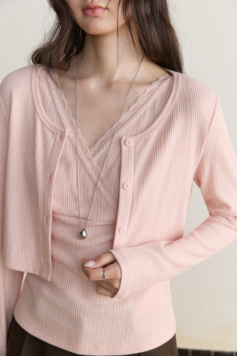 Cardigan + Camisole for Women MISHOW