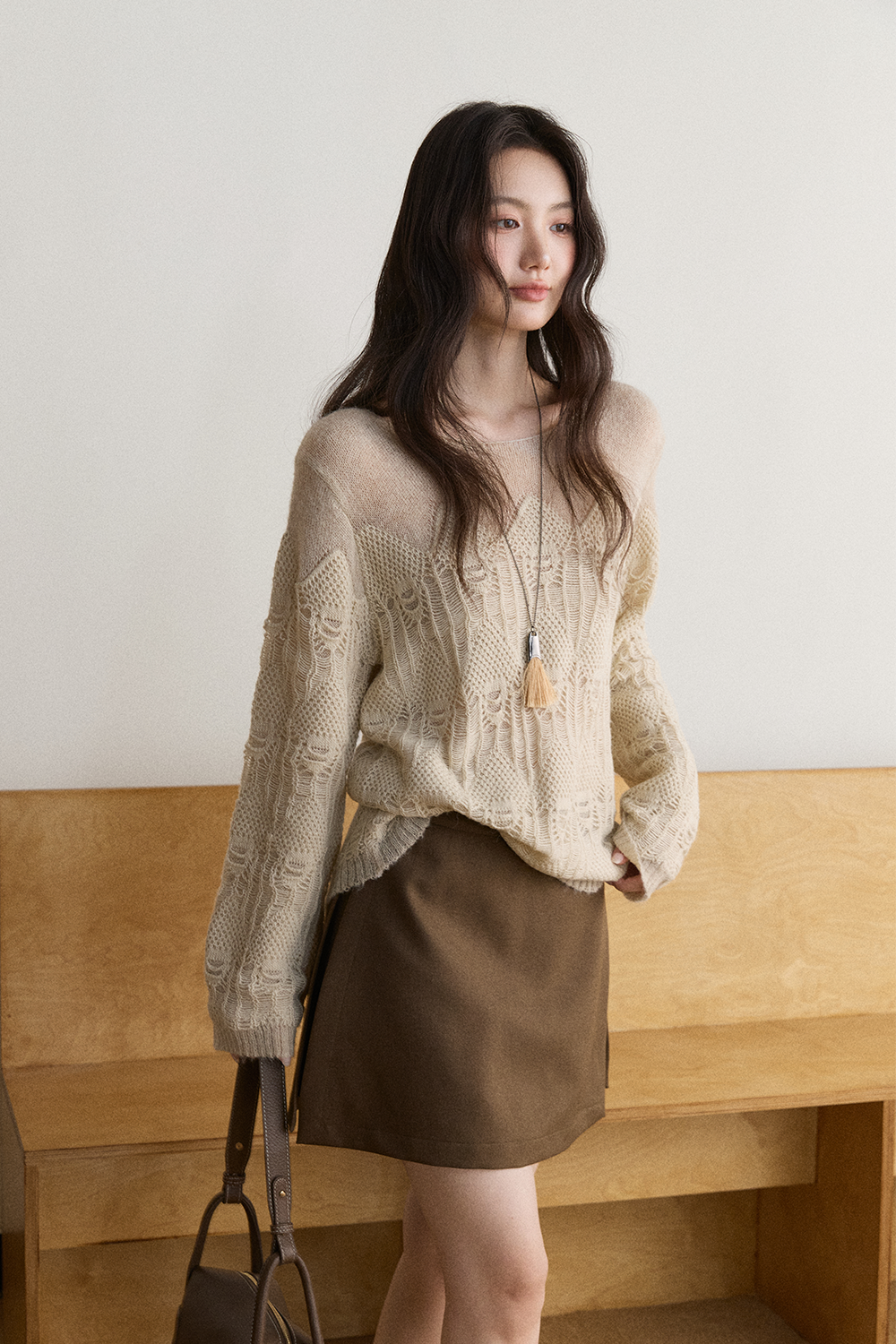 Knit Shirt for Women MISHOW