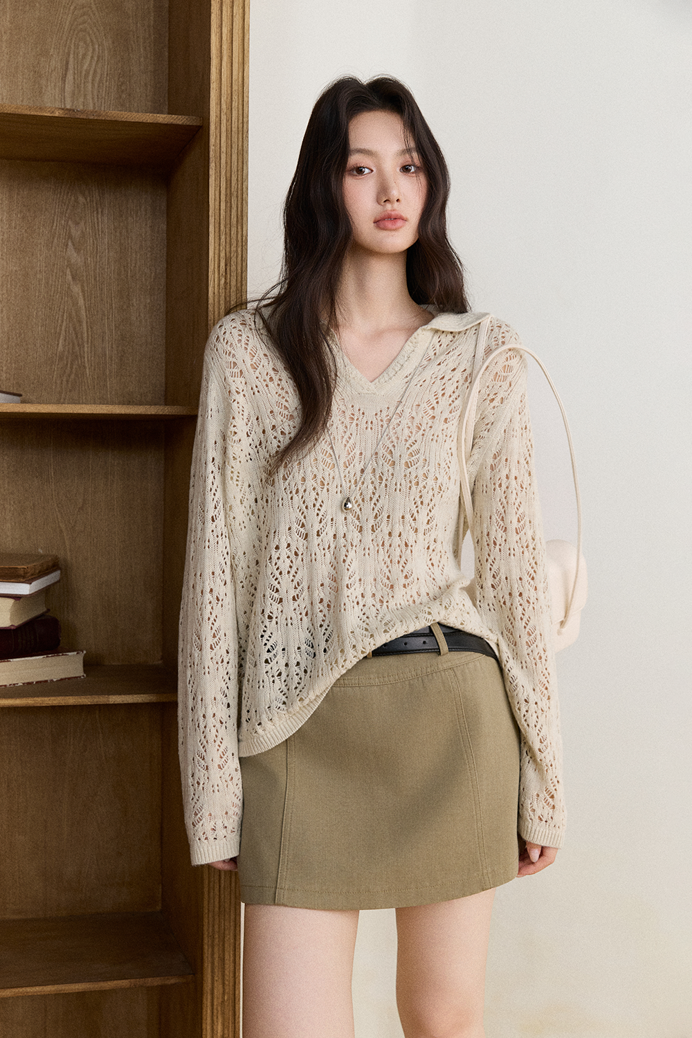 Knit Shirt for Women MISHOW