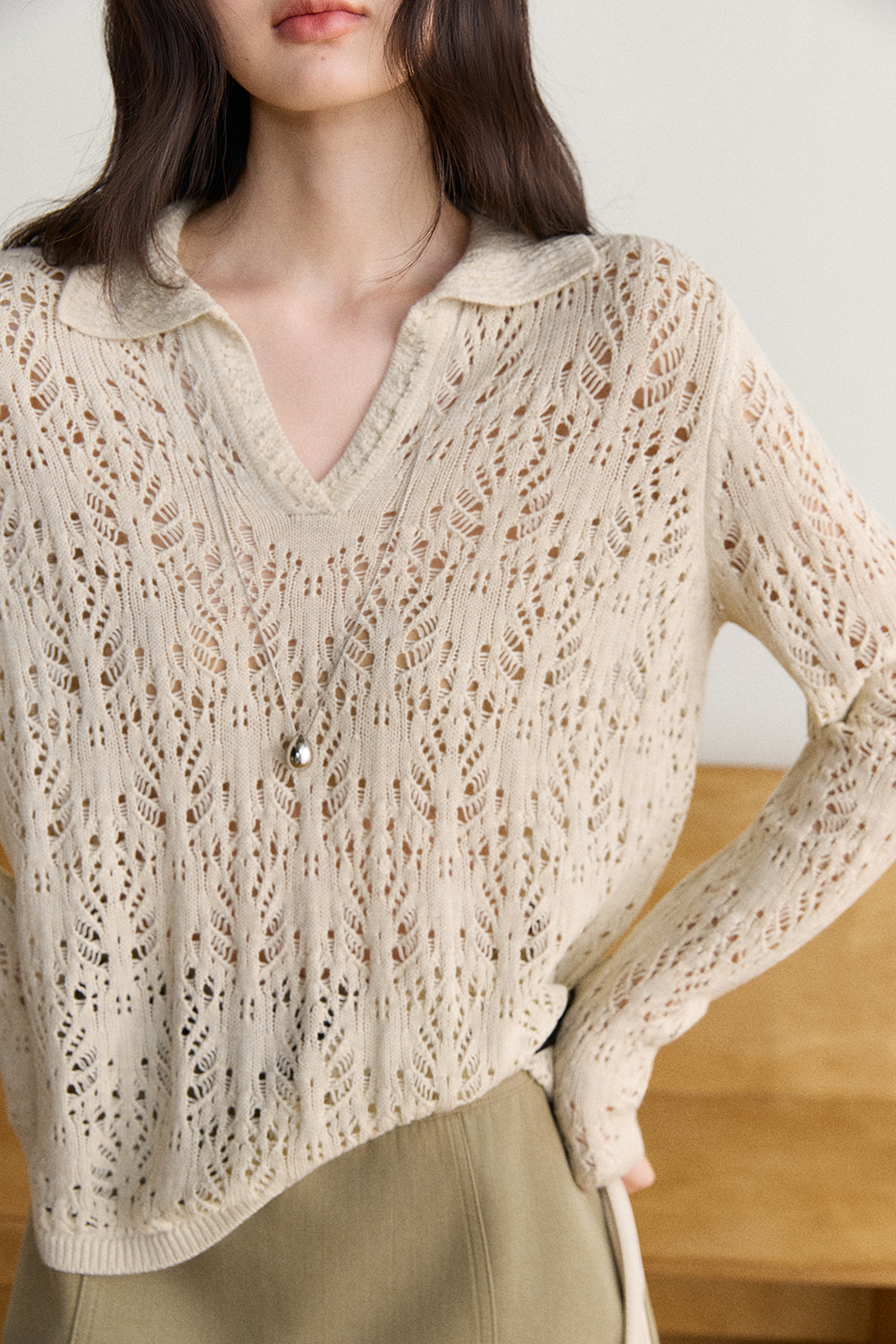 Knit Shirt for Women MISHOW