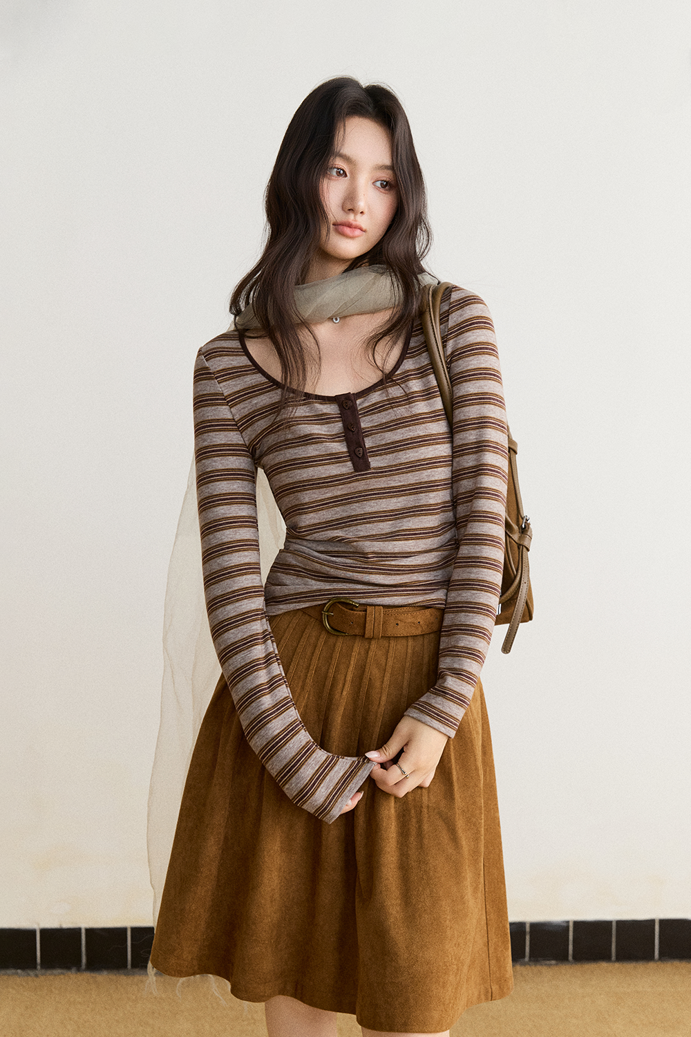 Long Sleeve T-shirt for Women MISHOW