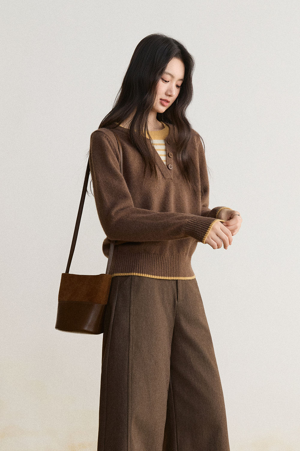 Knit Shirt for Women MISHOW