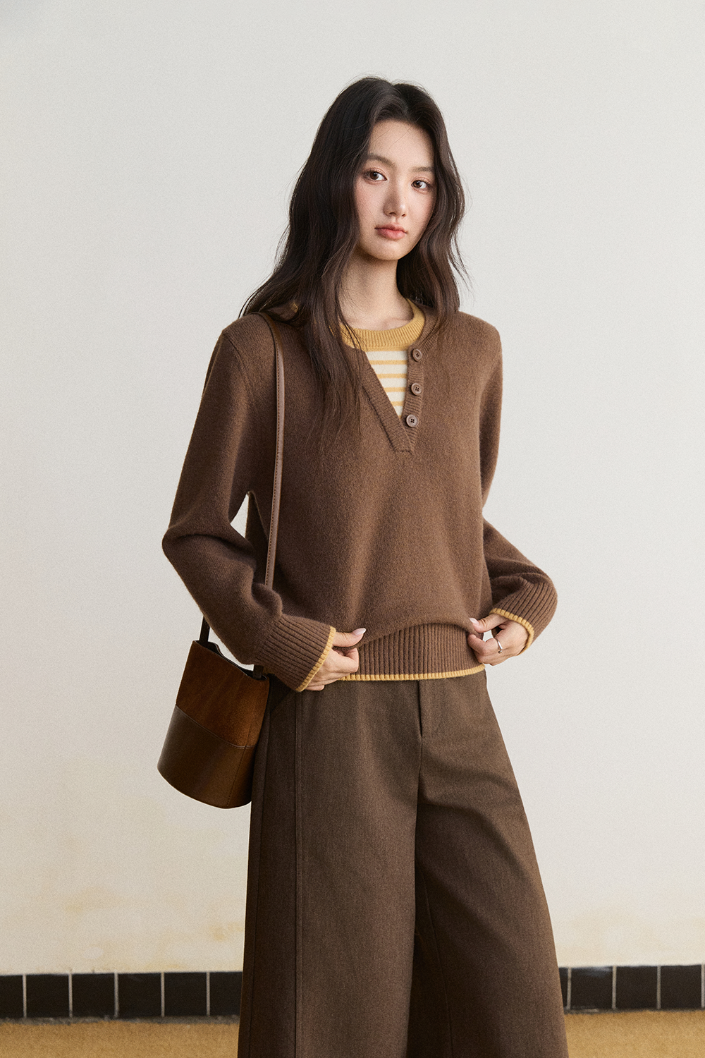 Knit Shirt for Women MISHOW