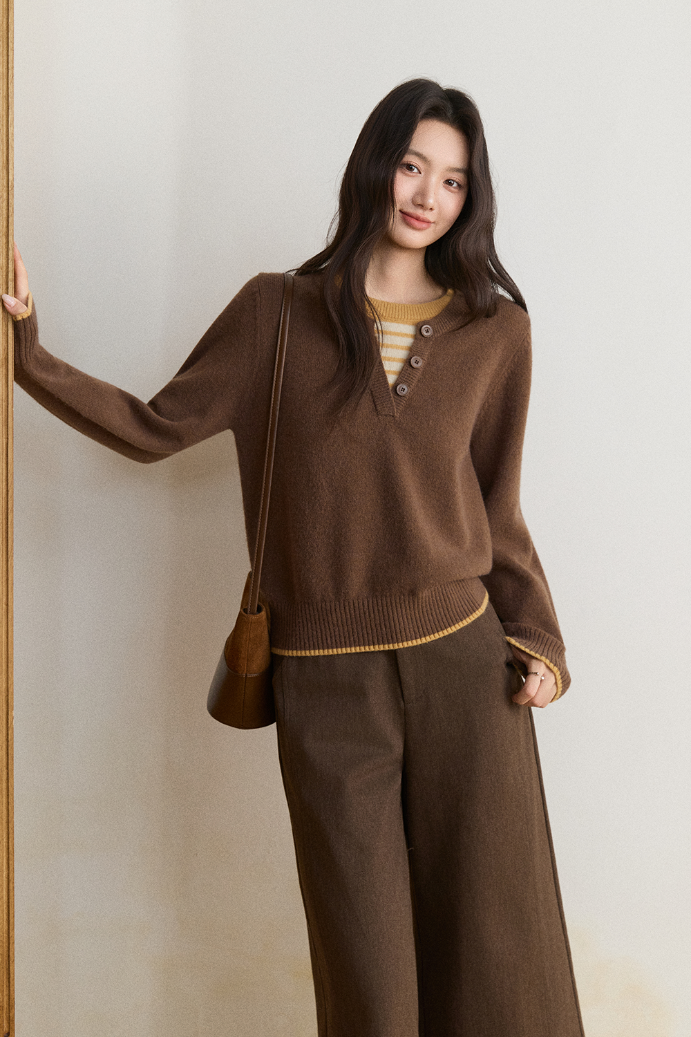 Knit Shirt for Women MISHOW