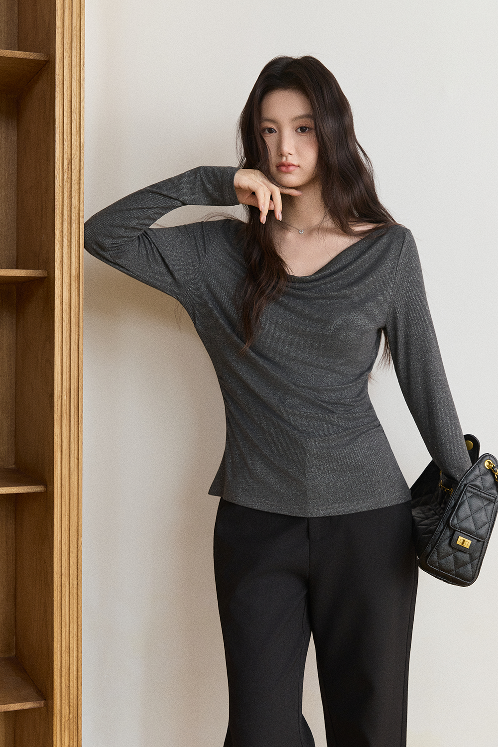 Long Sleeve T-shirt for Women MISHOW