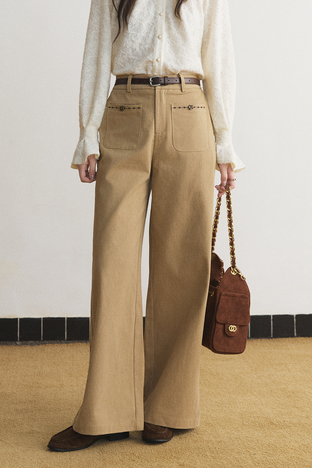 Straight-leg Pants for Women MISHOW