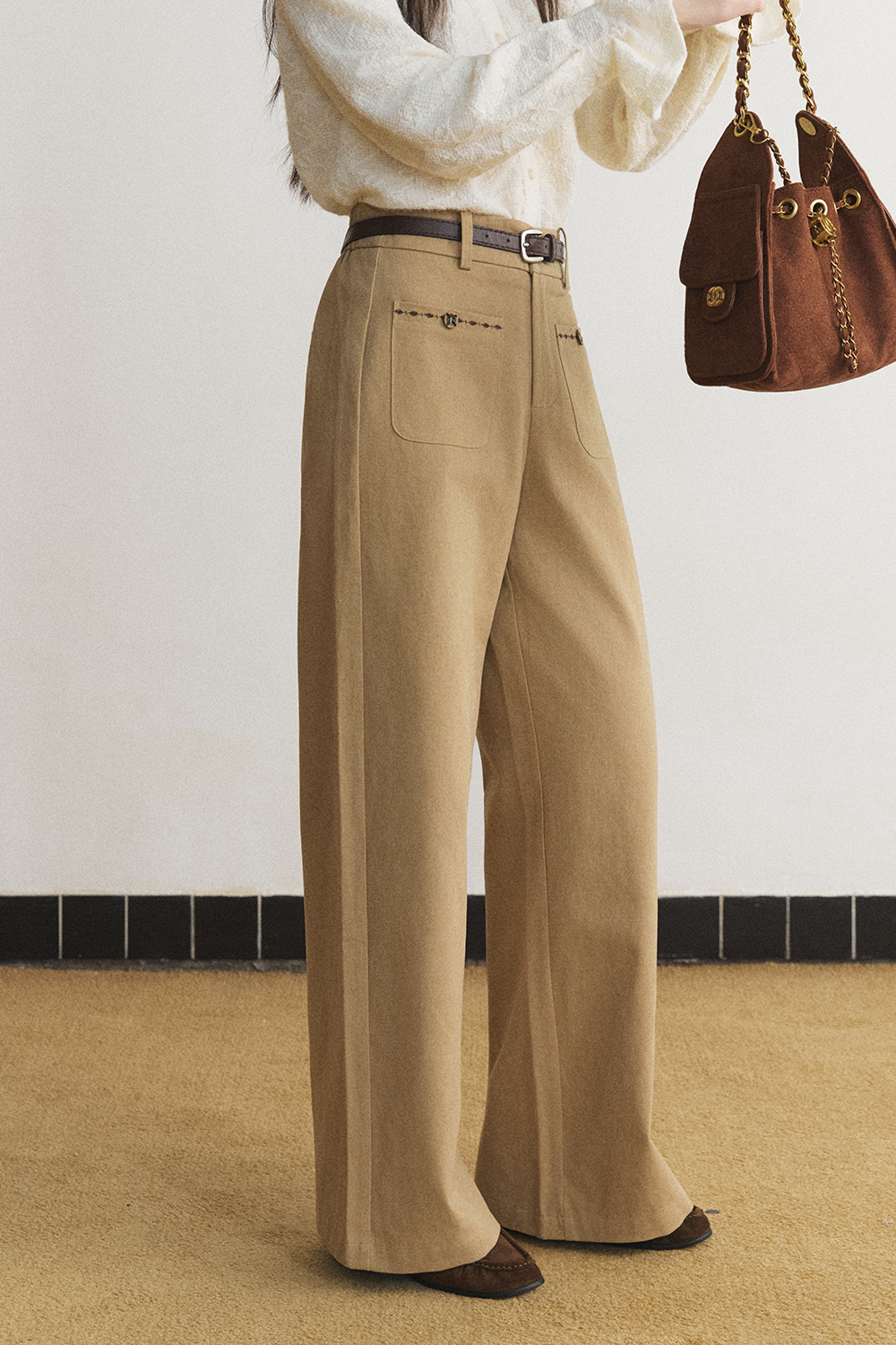 Straight-leg Pants for Women MISHOW