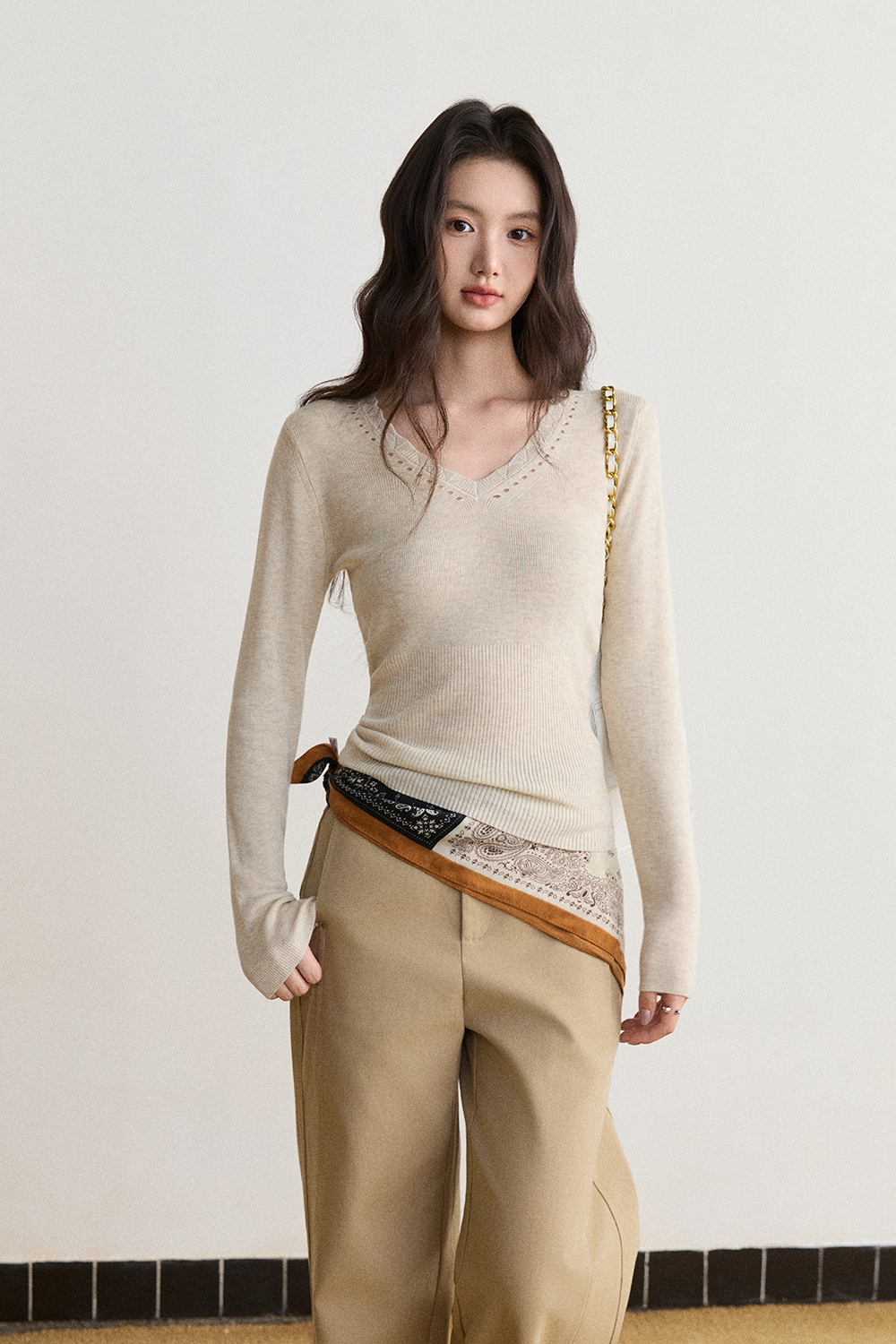 Long Sleeve T-shirt for Women MISHOW
