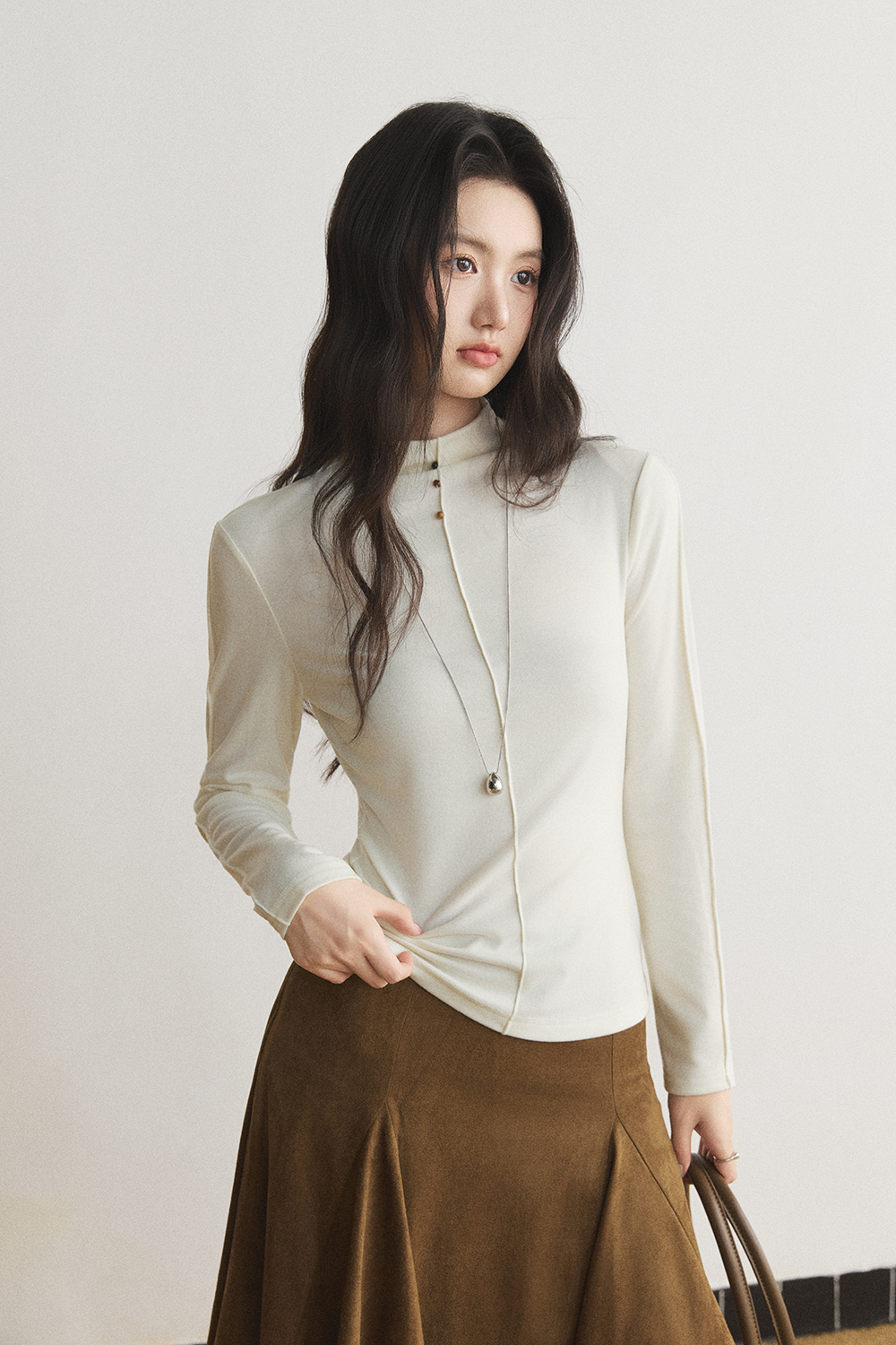 Long Sleeve T-shirt for Women MISHOW