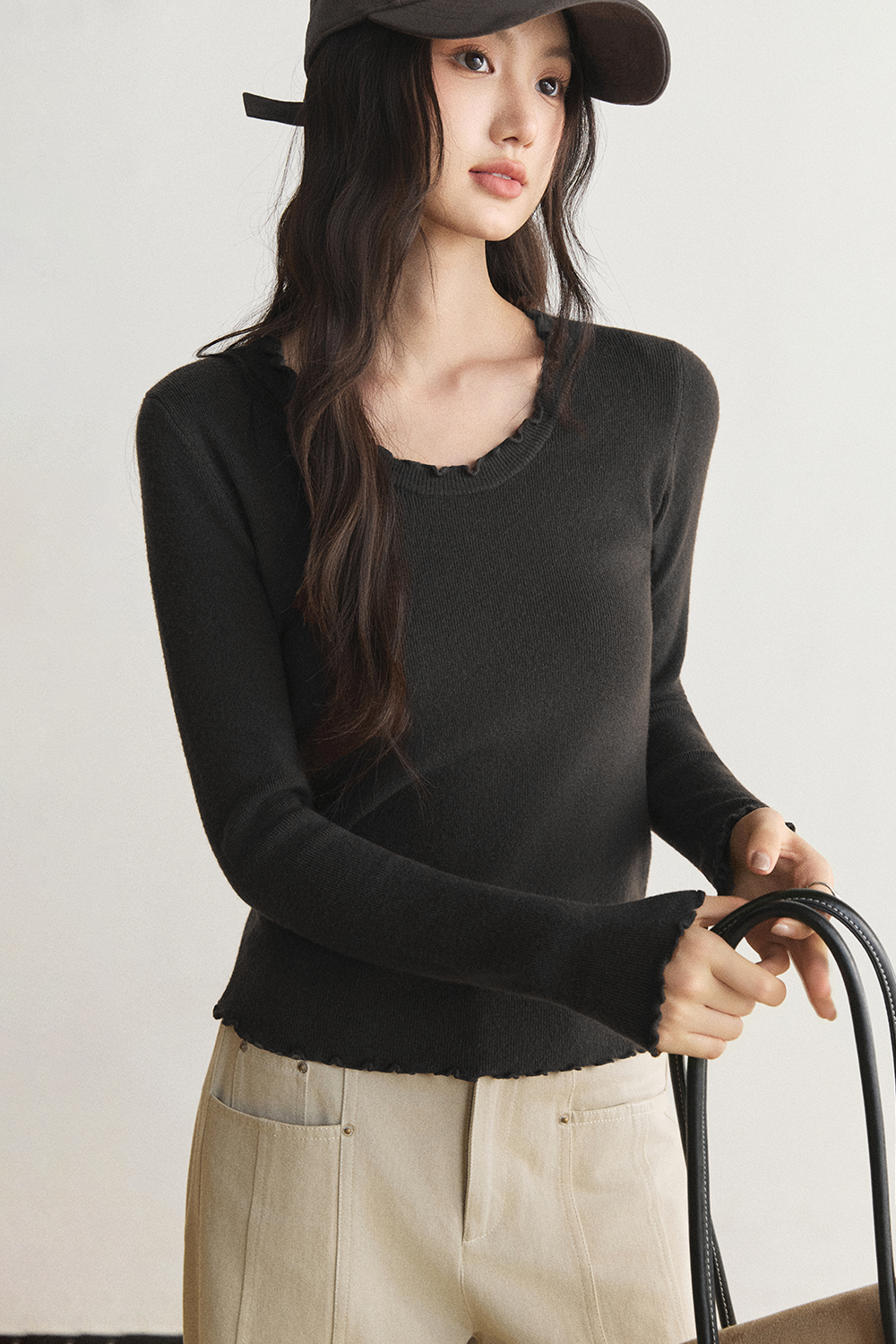 Long Sleeve T-shirt for Women MISHOW