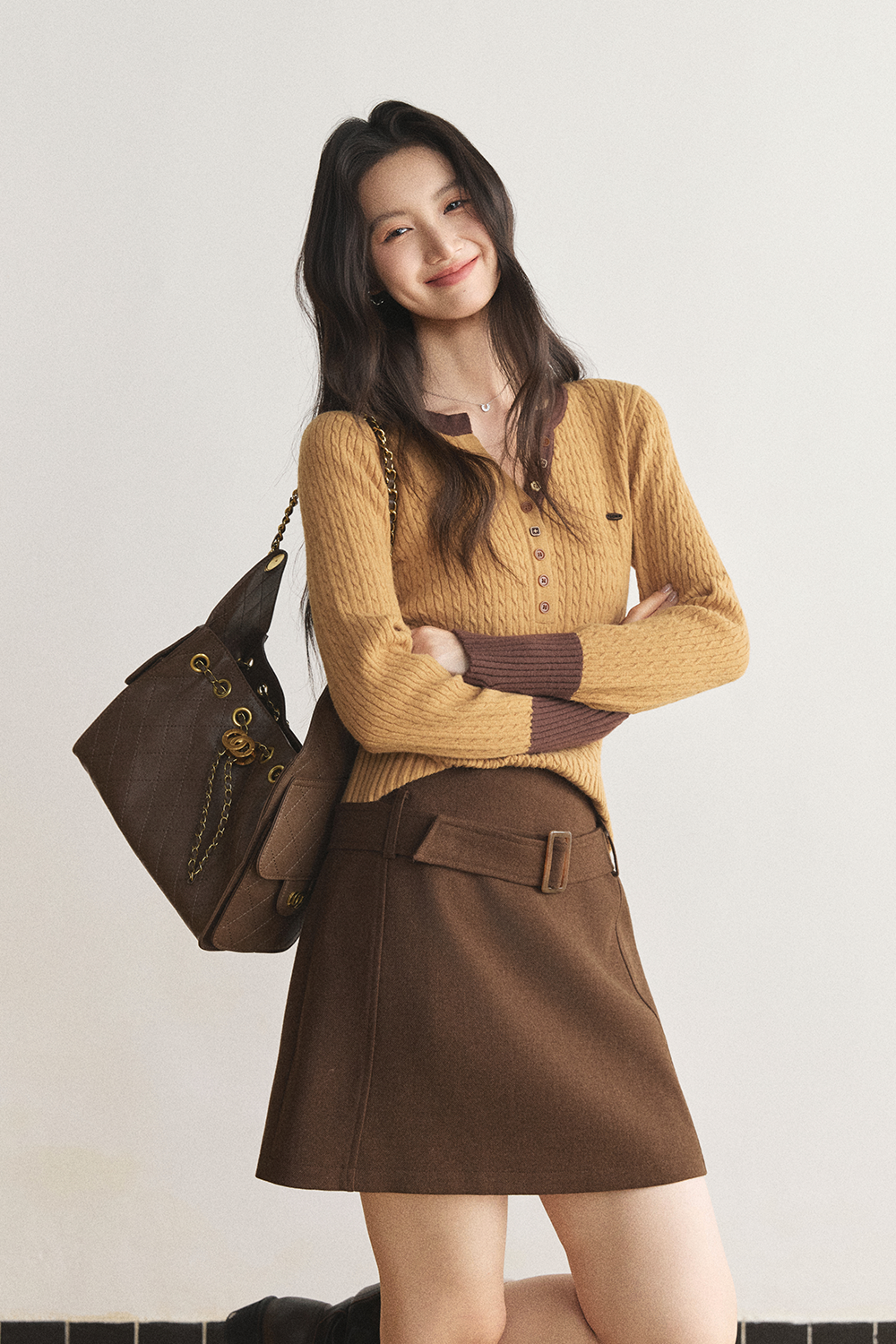Knit Shirt for Women MISHOW