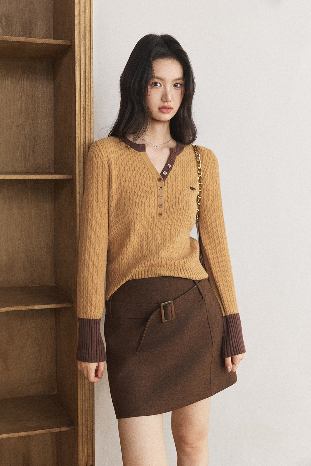 Knit Shirt for Women MISHOW