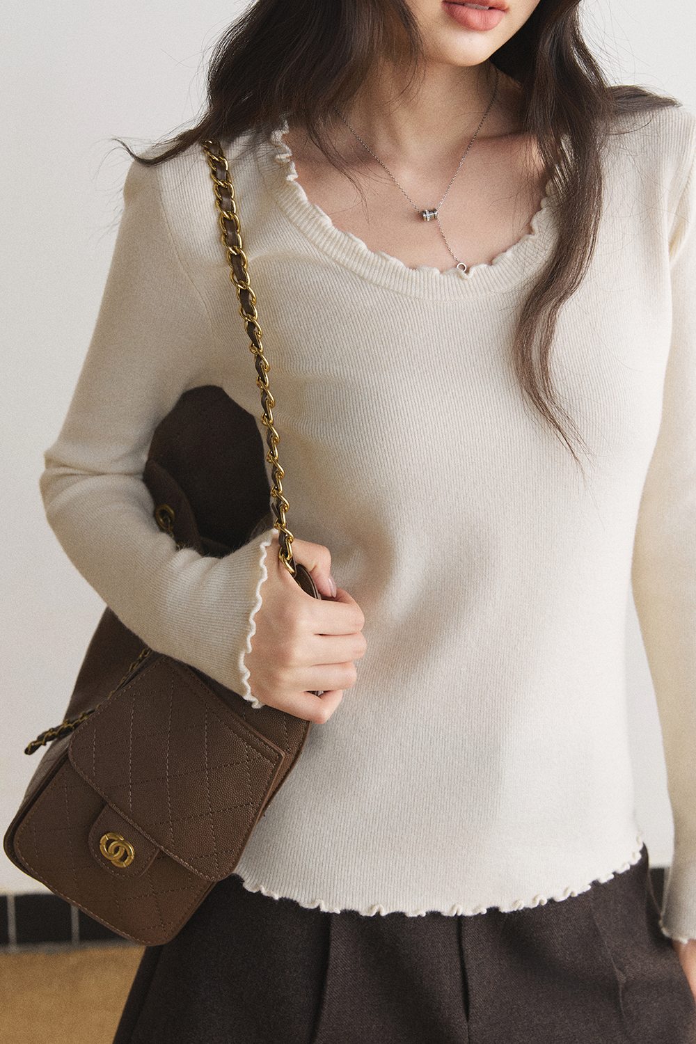 Long Sleeve T-shirt for Women MISHOW