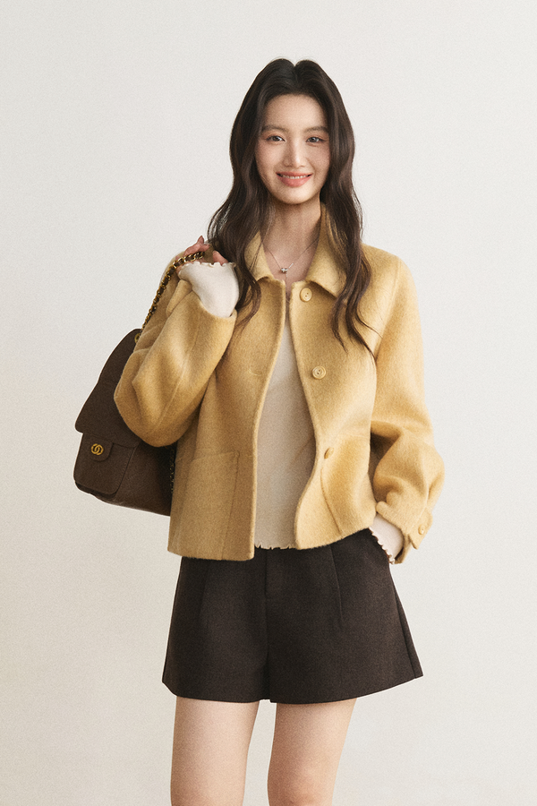 Coat+Belt for Women MISHOW
