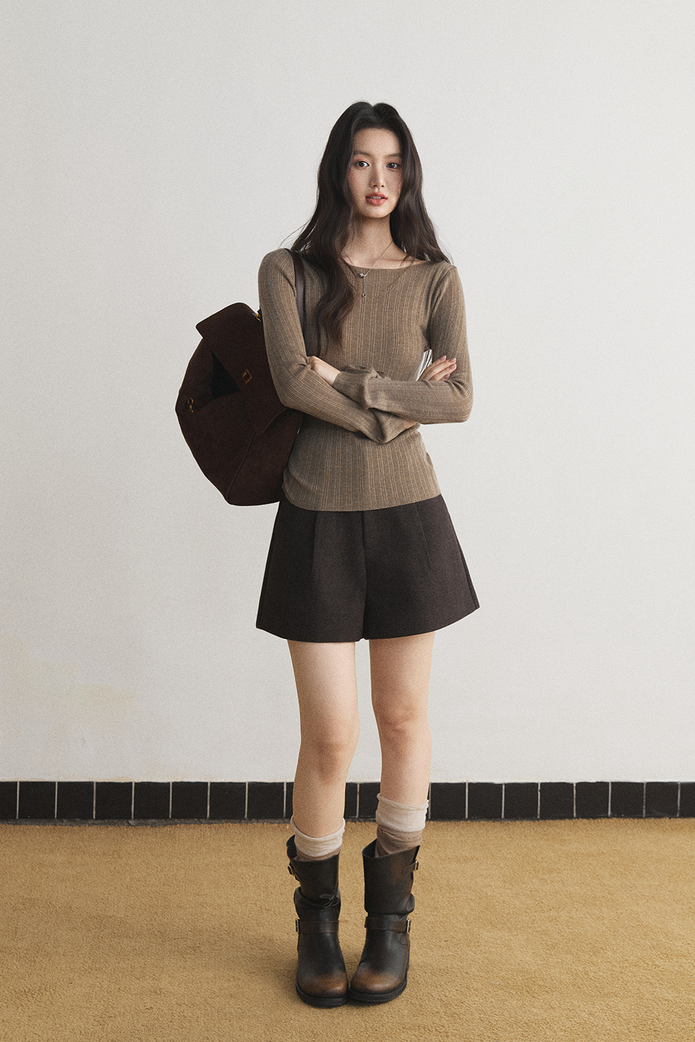 Knit Shirt for Women MISHOW