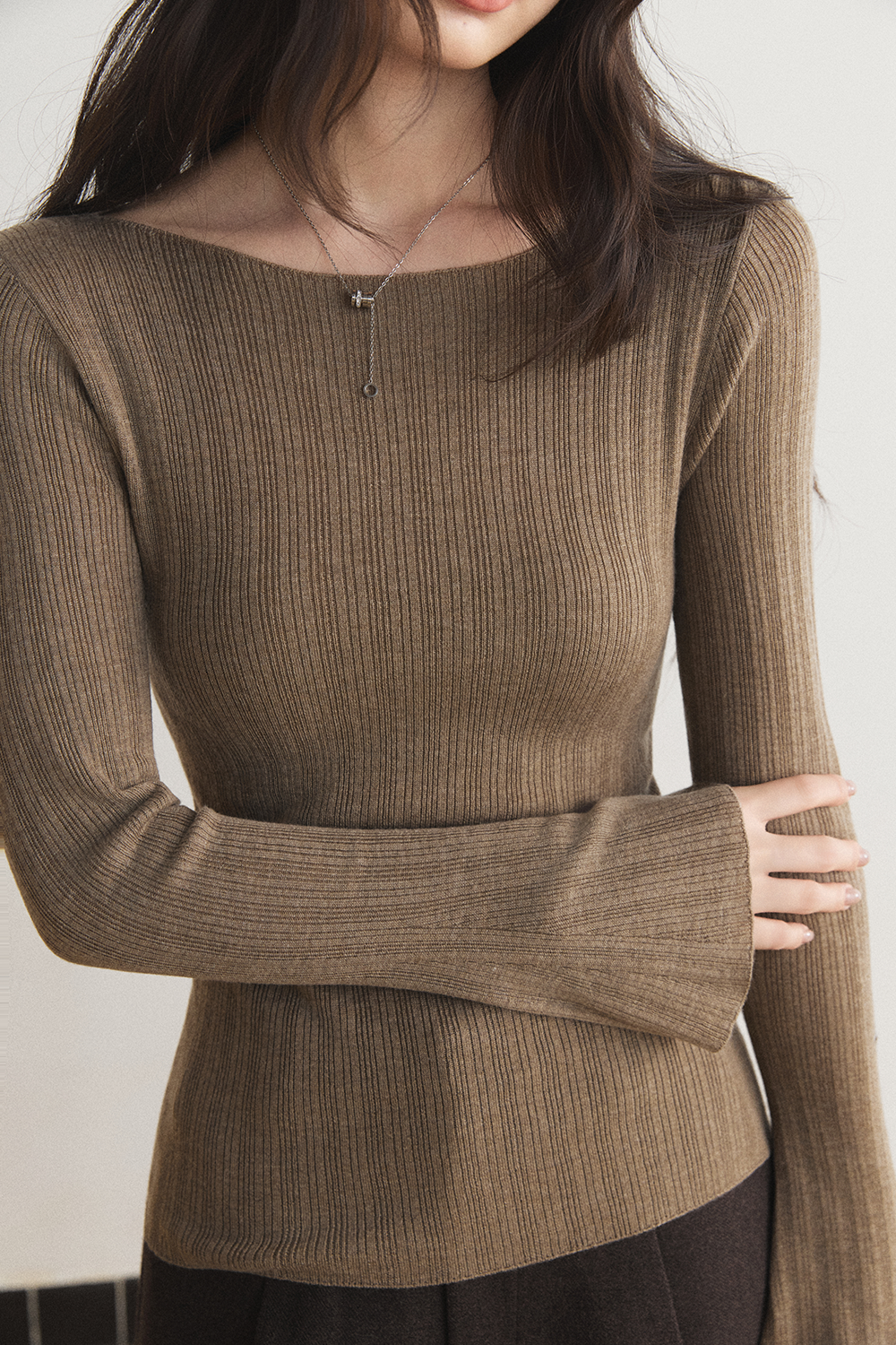 Knit Shirt for Women MISHOW