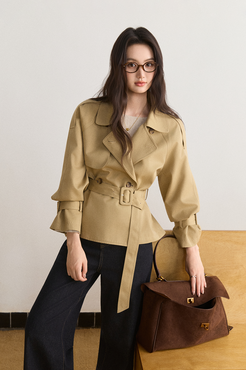 Trench Coat for Women MISHOW