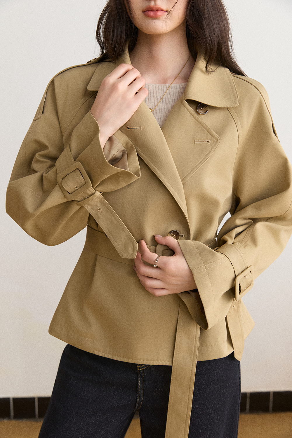 Trench Coat for Women MISHOW