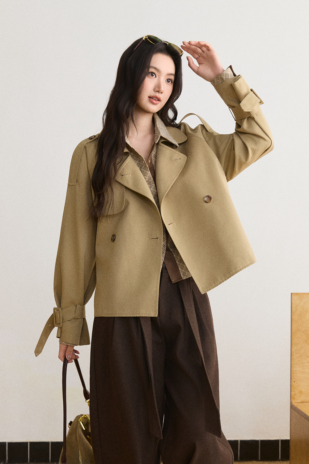 Trench Coat for Women MISHOW