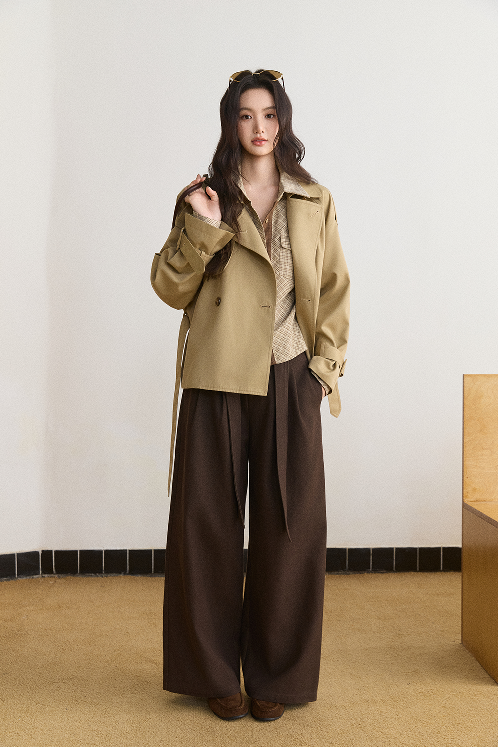 Trench Coat for Women MISHOW